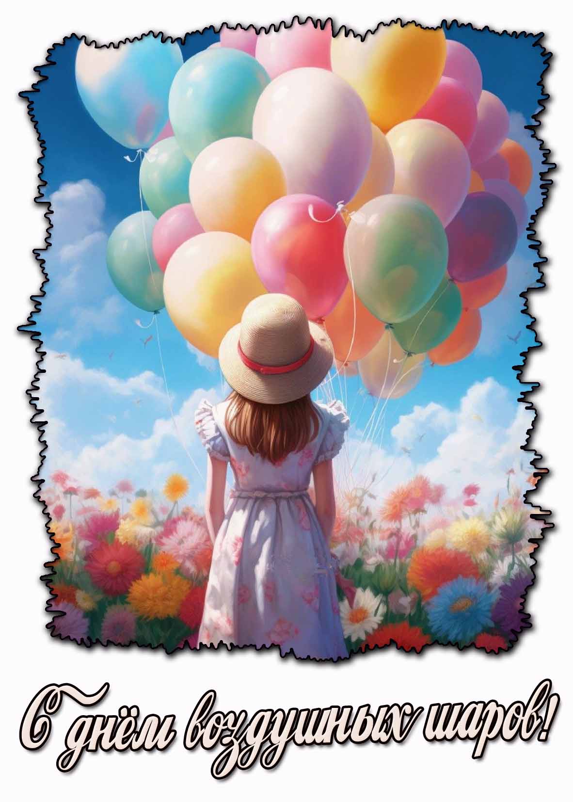 Картинка с днём воздушных шаров
