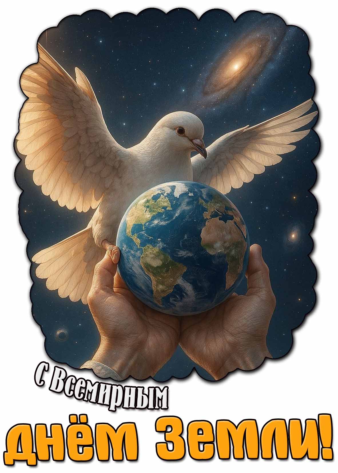 Картинка с Всемирным днём Земли