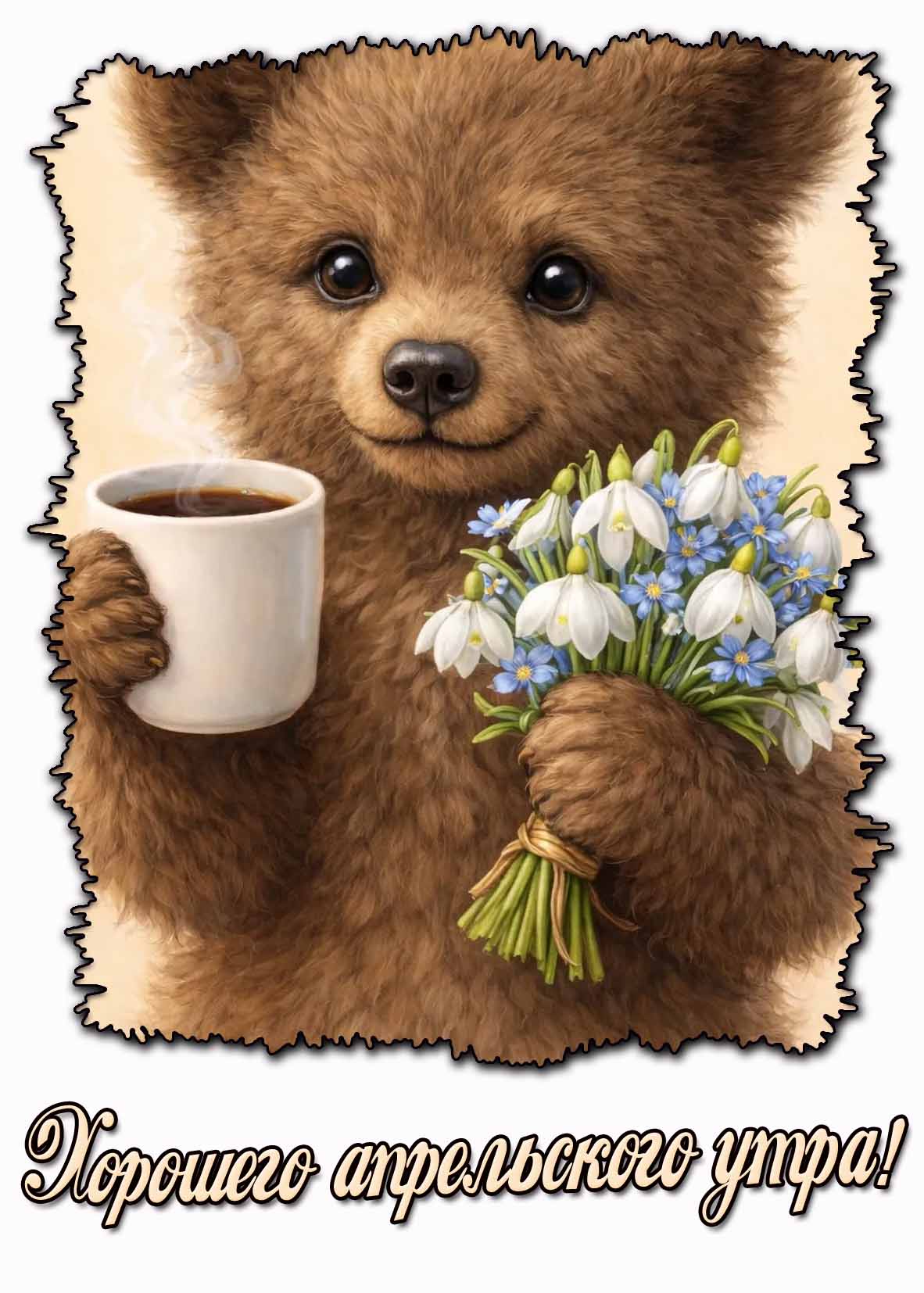 Картинка хорошего апрельского утра