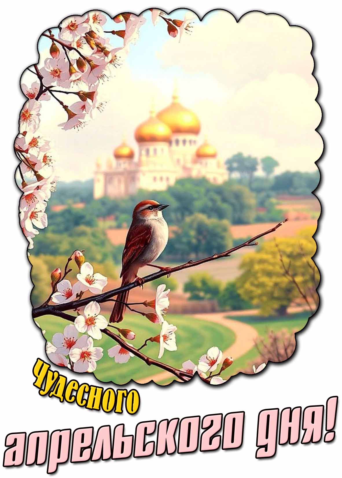 Красивая картинка чудесного апрельского дня