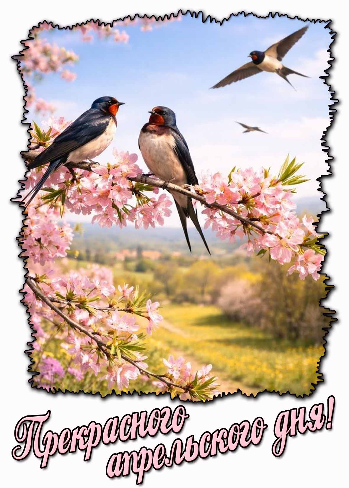 Картинка прекрасного апрельского дня