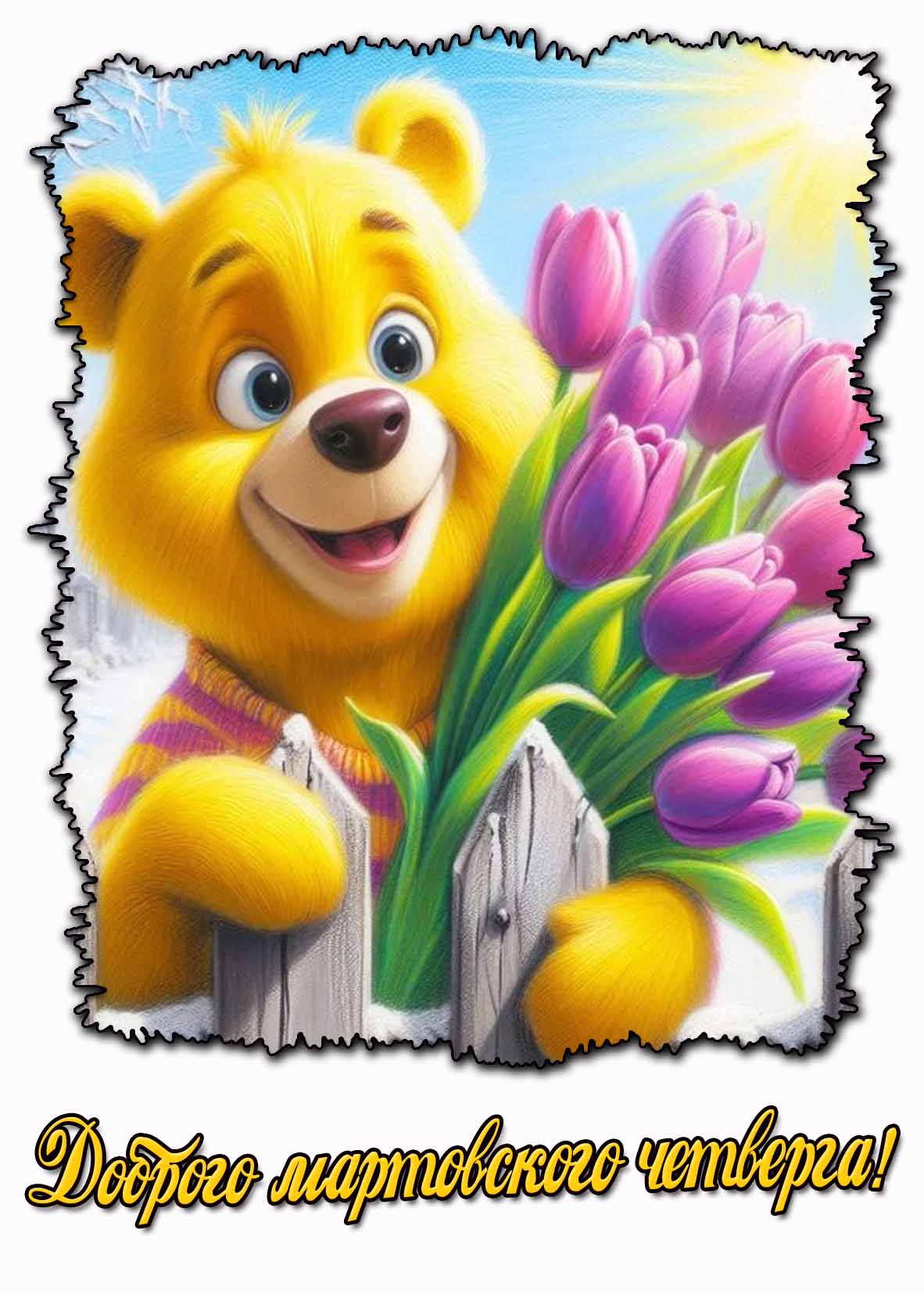 Красивая картинка "Доброго мартовского четверга!"