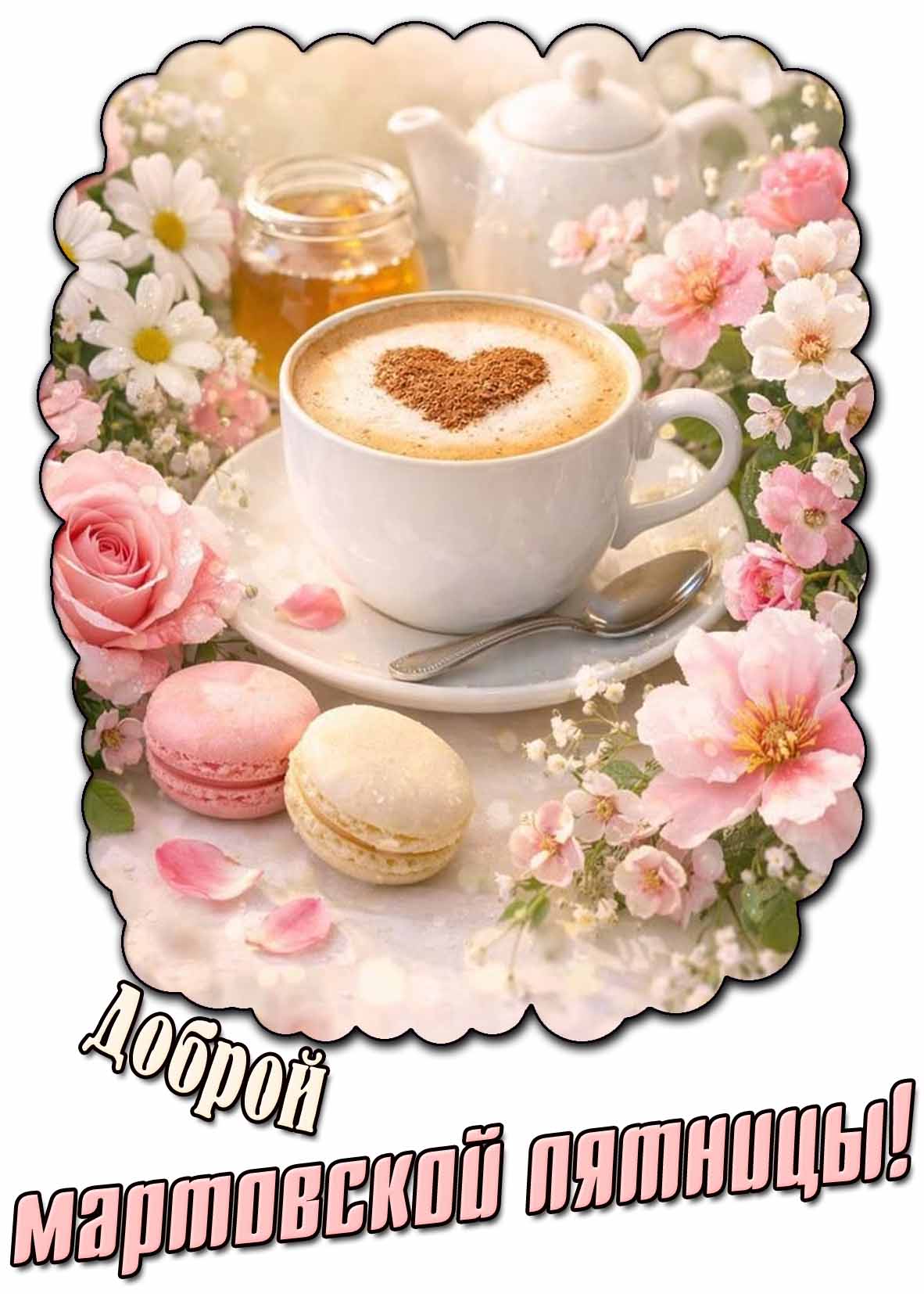 Картинка доброй мартовской пятницы