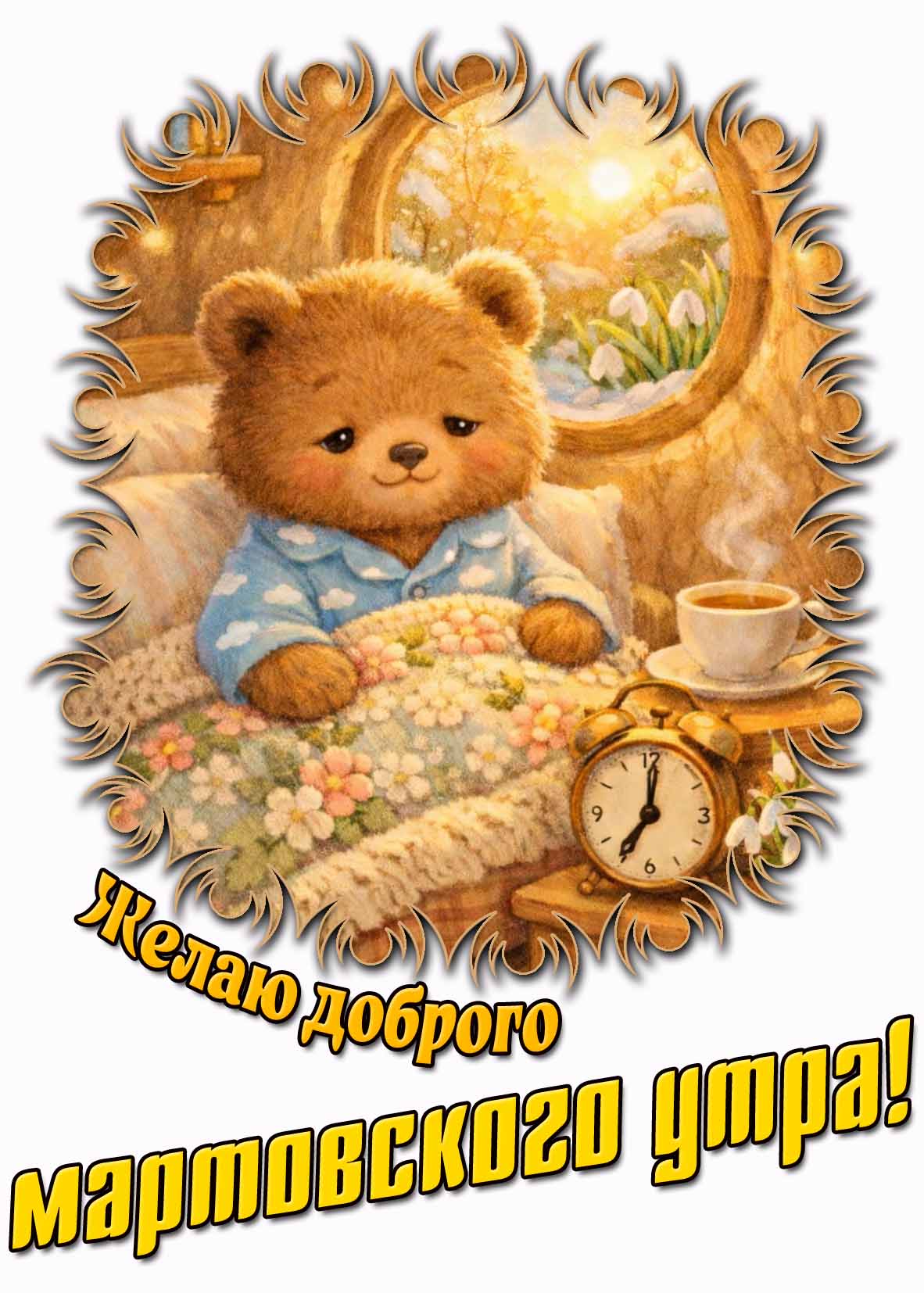 Картинка желаю доброго мартовского утра