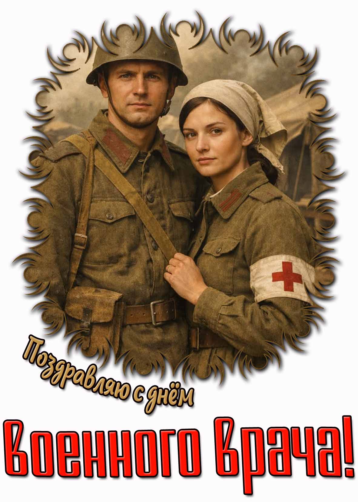 Поздравляю с днём военного врача! - картинка