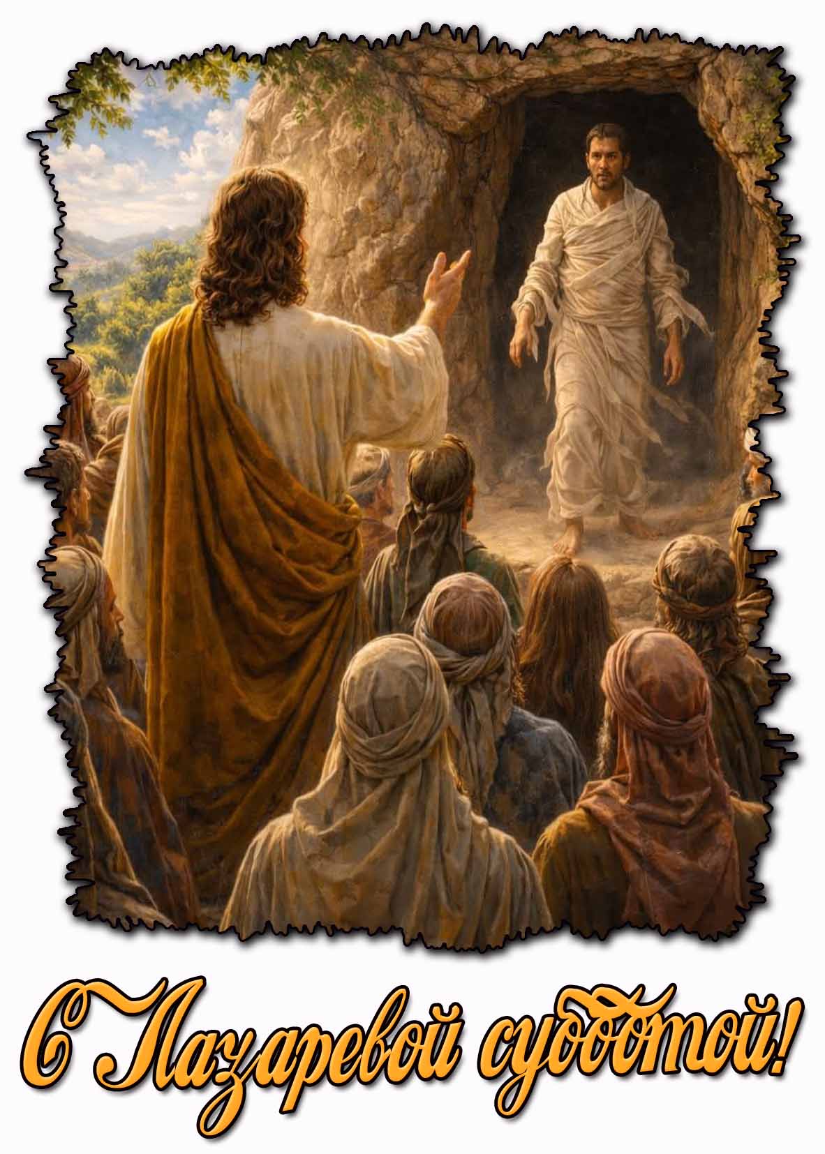 Картинка с Лазаревой субботой