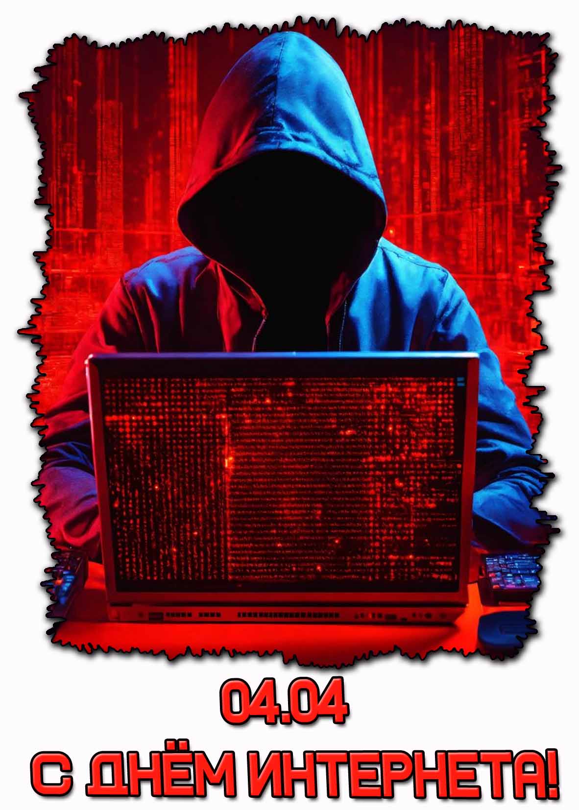 С днём интернета! - прикольная картинка на 04.04