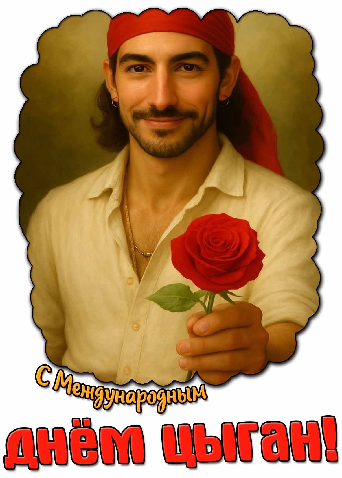 Картинка с Международным днём цыган