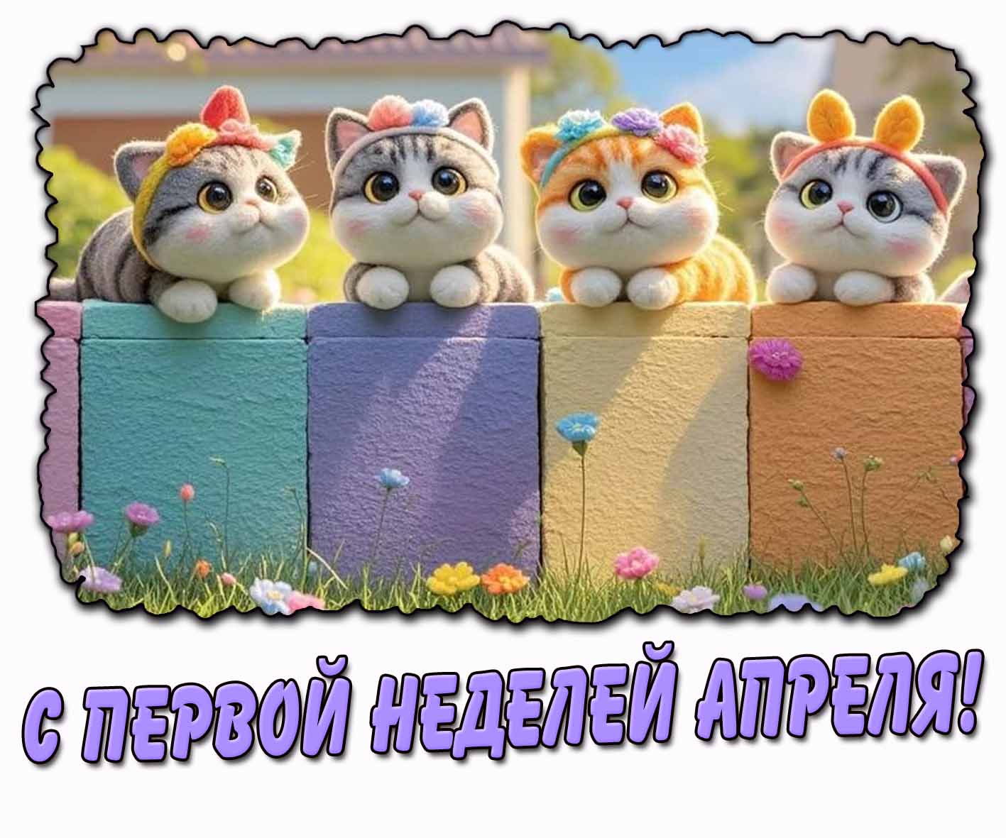Прикольная картинка с первой неделей апреля