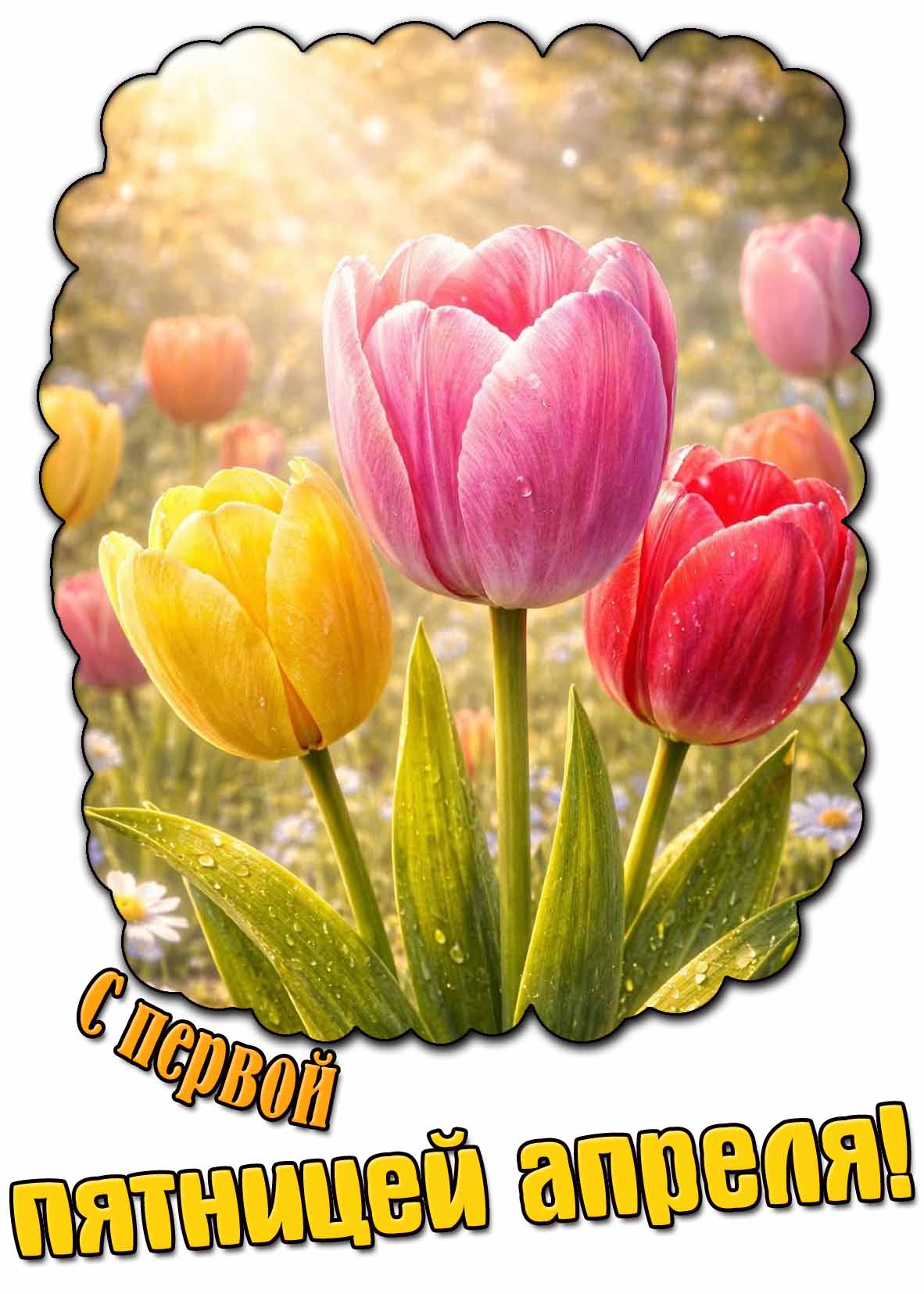 Картинка с первой пятницей апреля