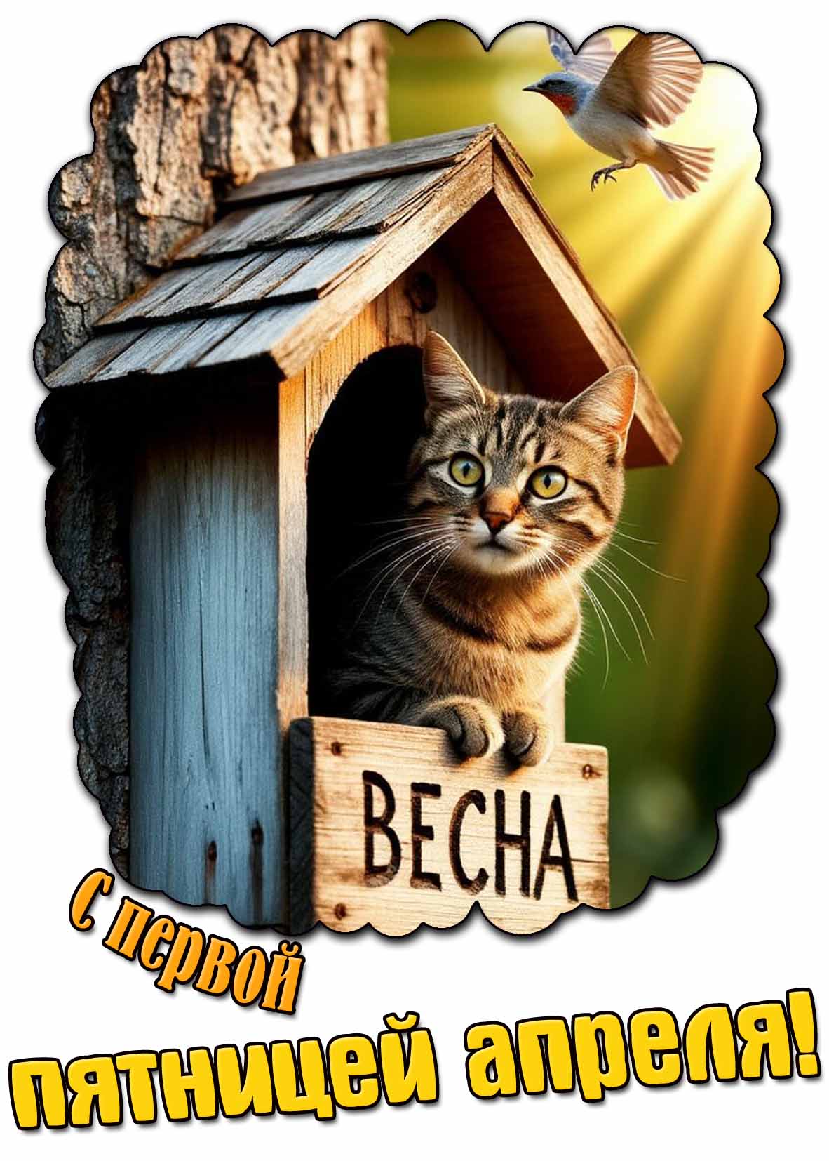 Прикольная картинка с первой пятницей апреля