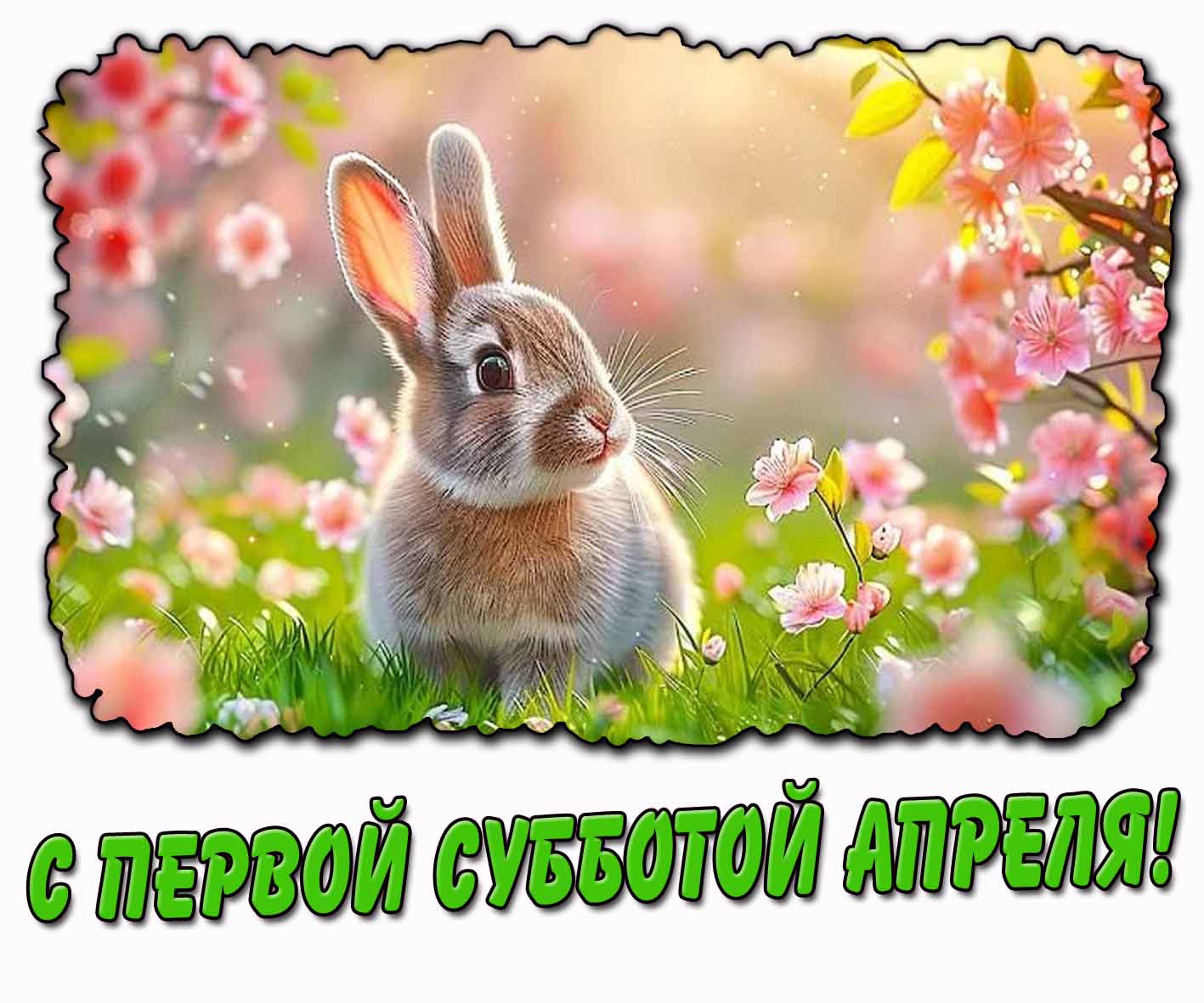 Прикольная картинка с первой субботой апреля