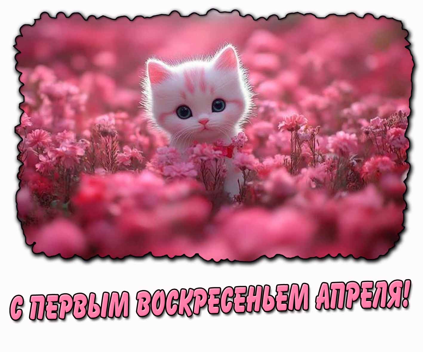 Прикольная картинка с первым воскресеньем Апреля