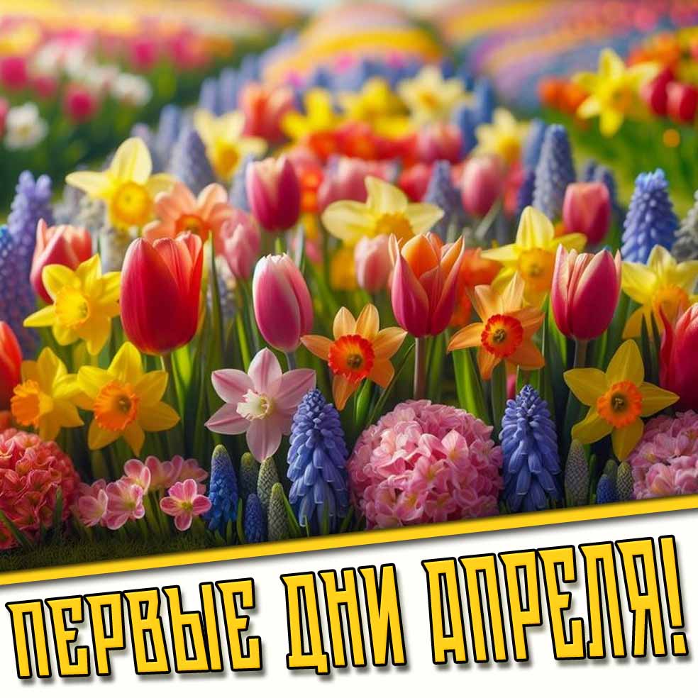 Картинки на первые дни Апреля