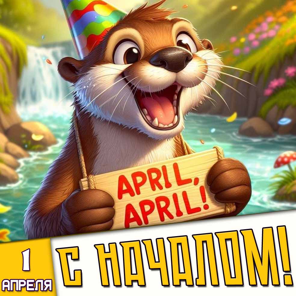 Картинка 1 апреля - с началом!
