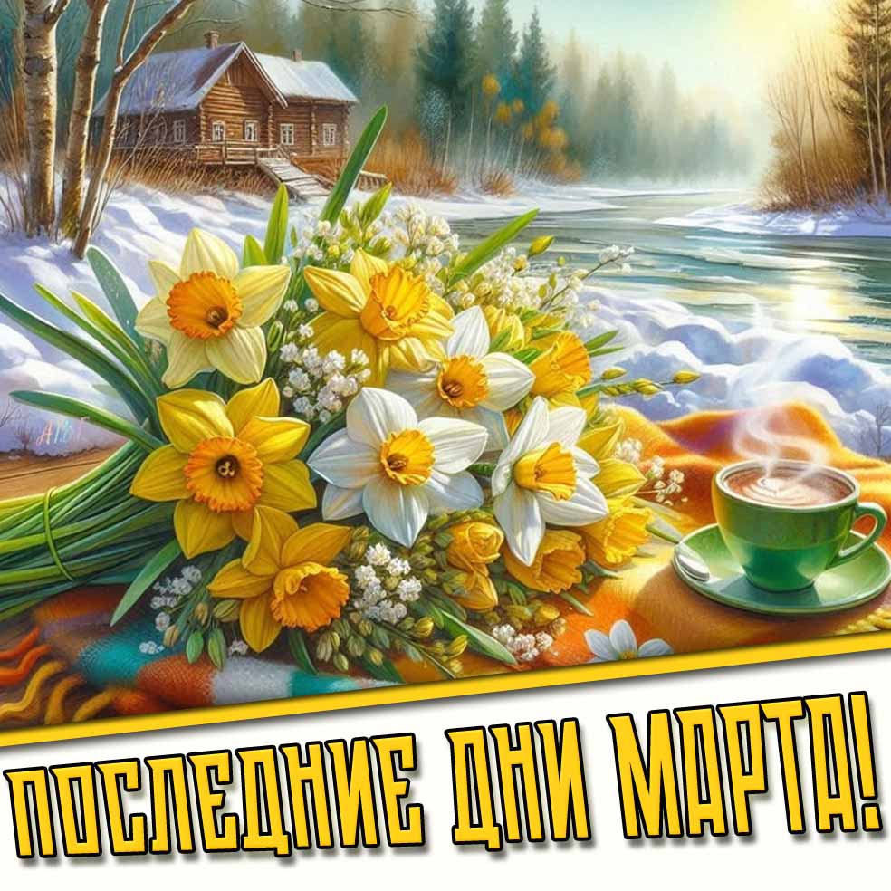 Картинки на последние дни марта