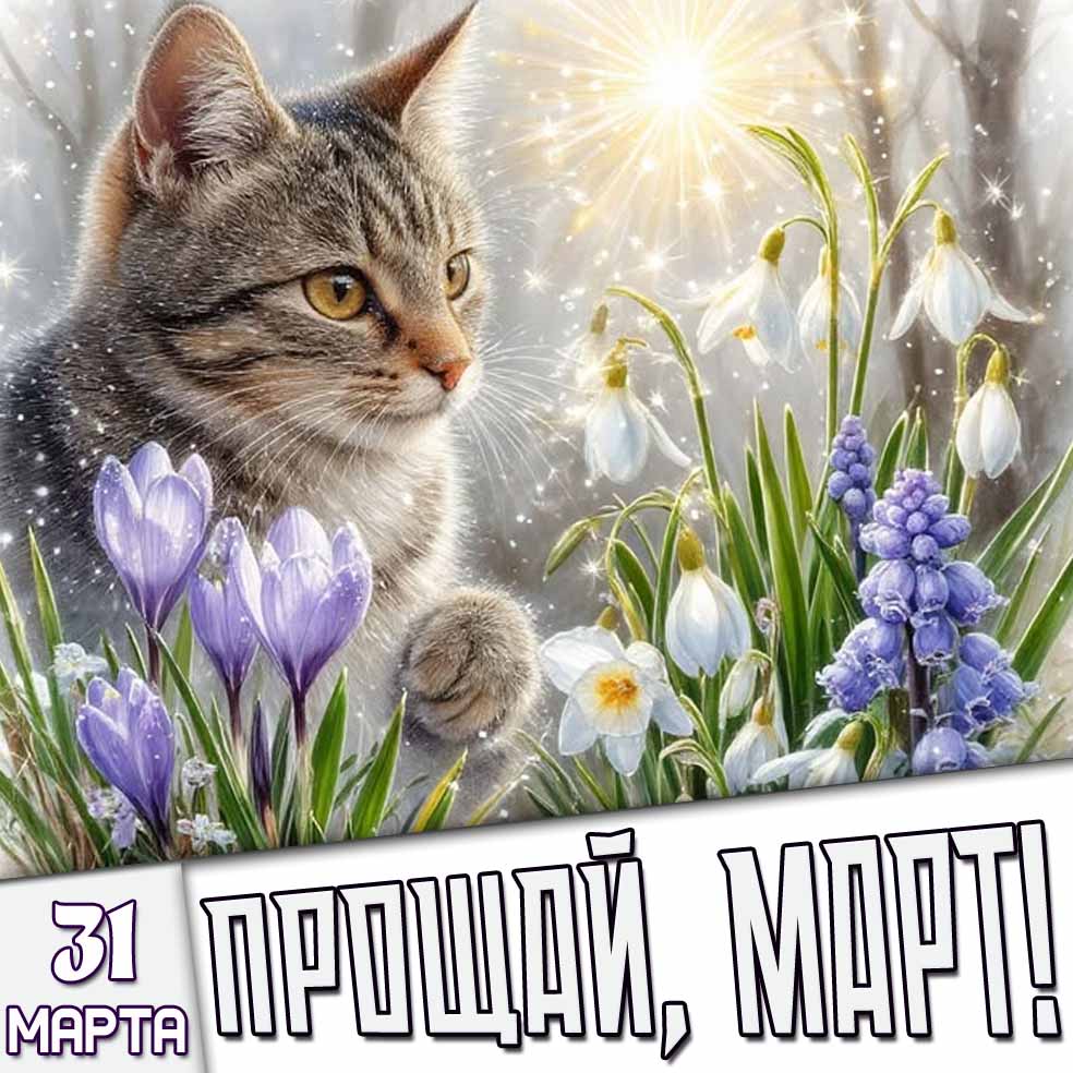 Картинка "31 марта - Прощай, марта!"