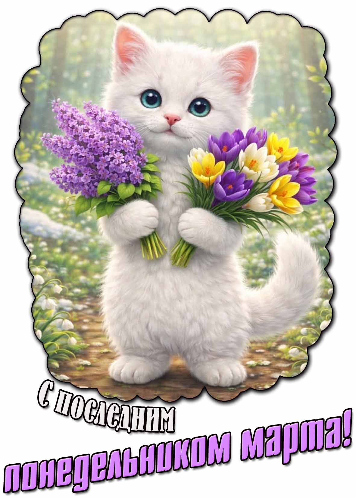 Картинка с последним понедельником марта