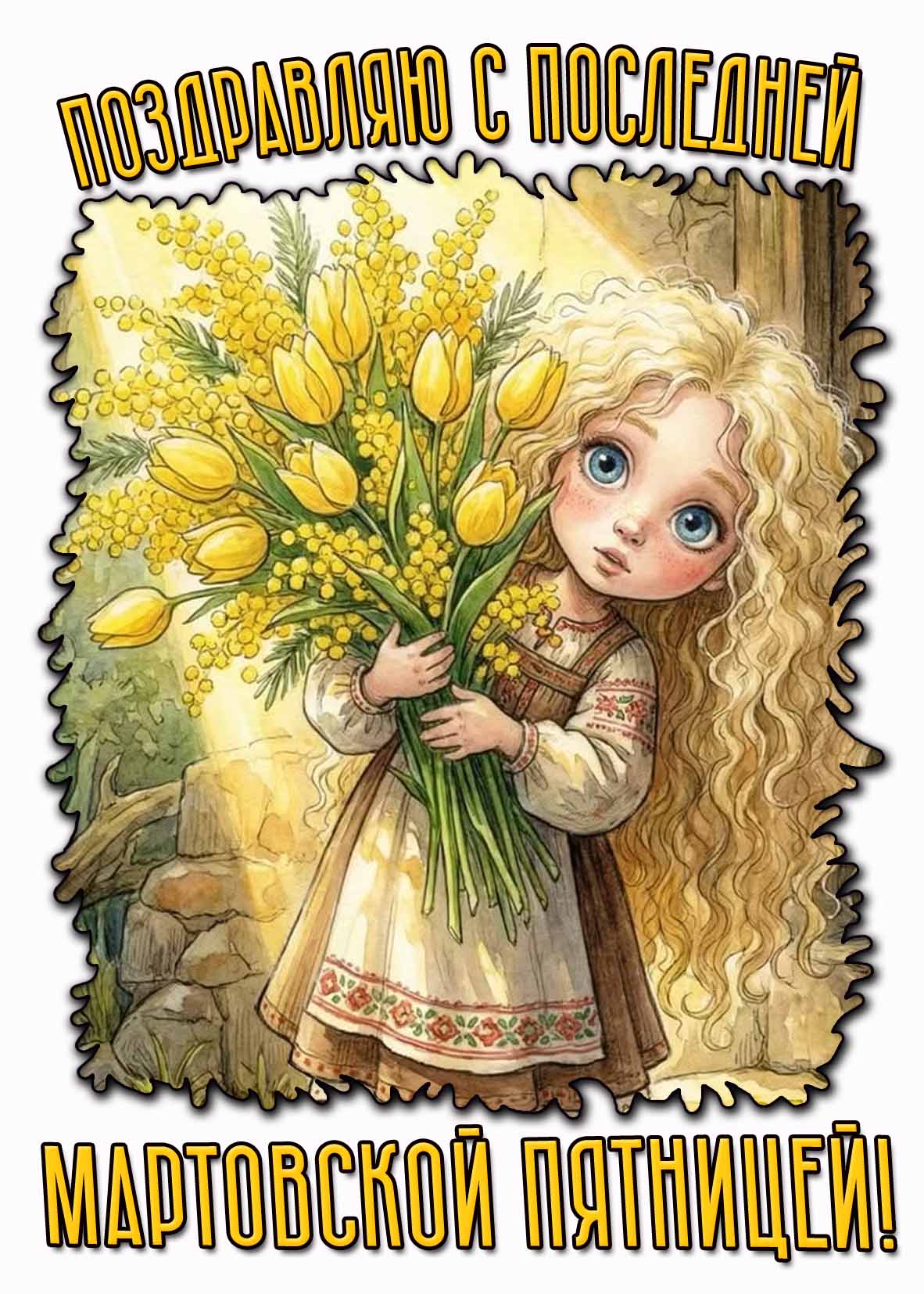 Картинка поздравляю с последней мартовской пятницей
