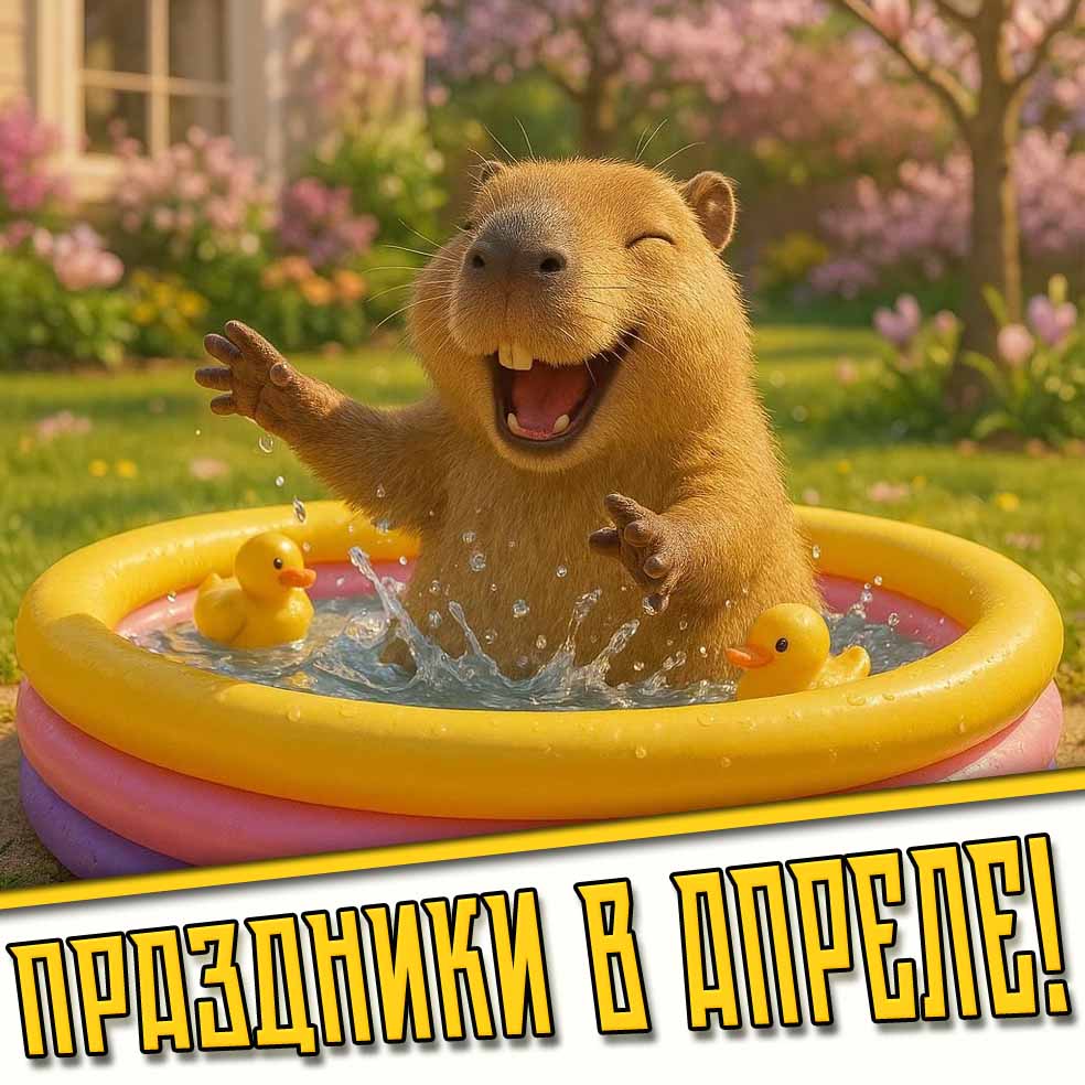 Картинки на праздники на каждый день Апреля