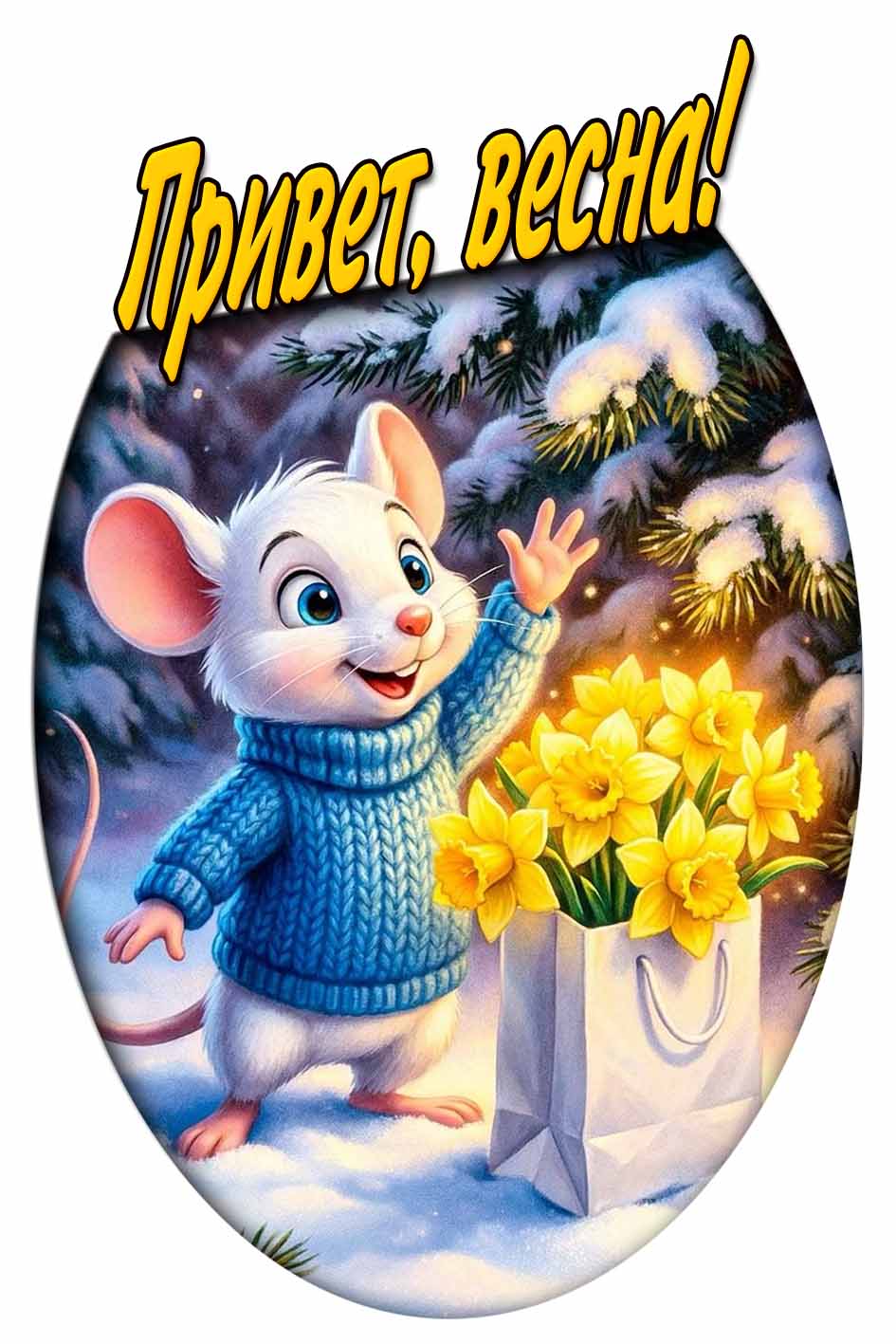 Картинка "Привет, весна!"