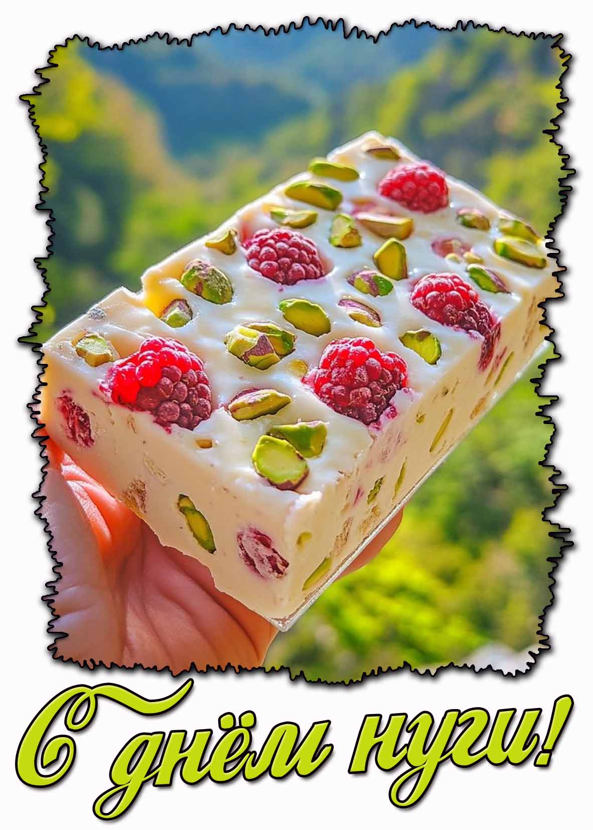 Картинка с днём нуги