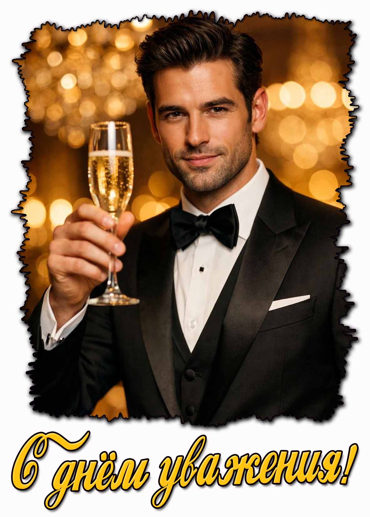 Открытка с днём уважения