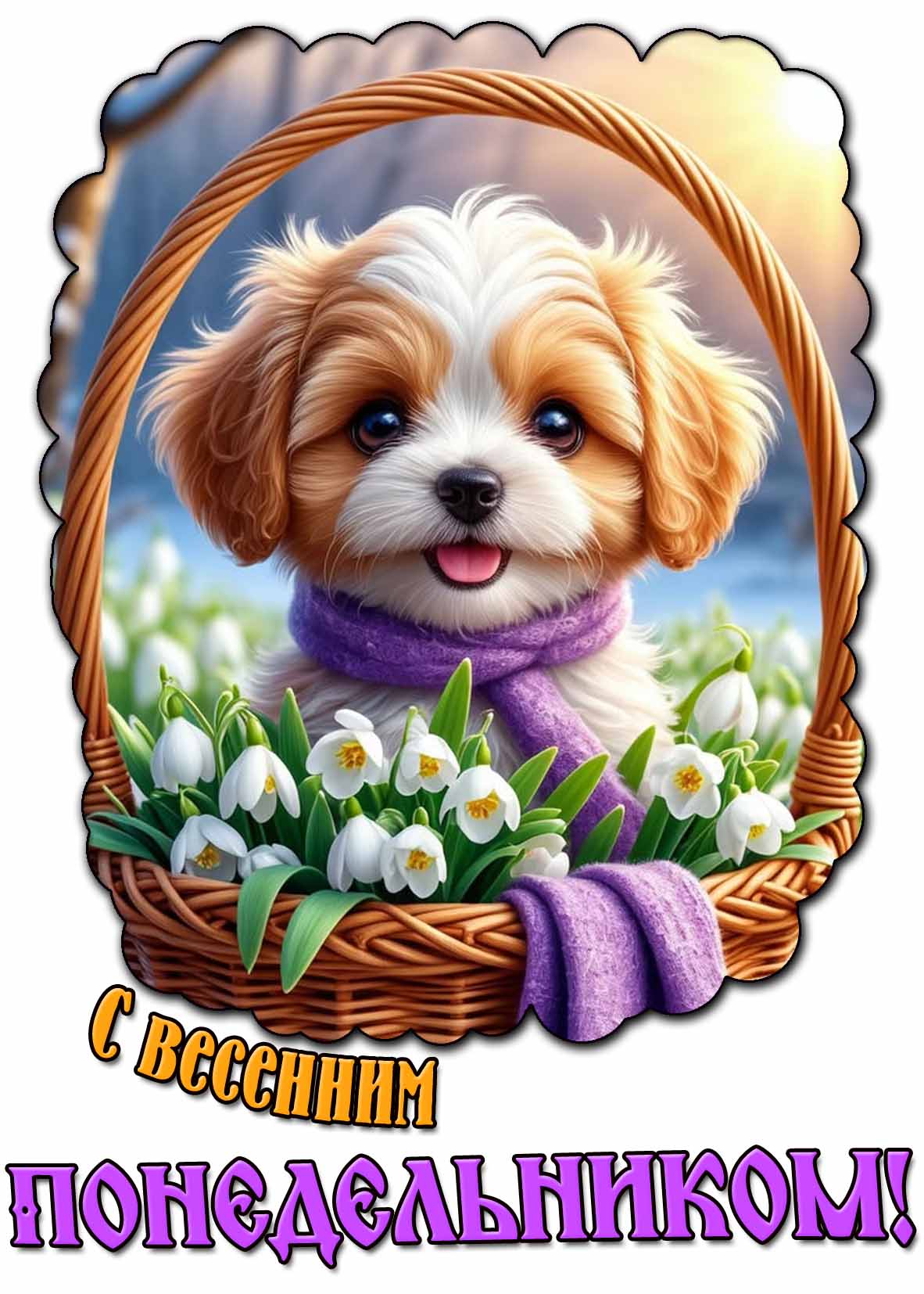 Картинка "С Весенним понедельником!"