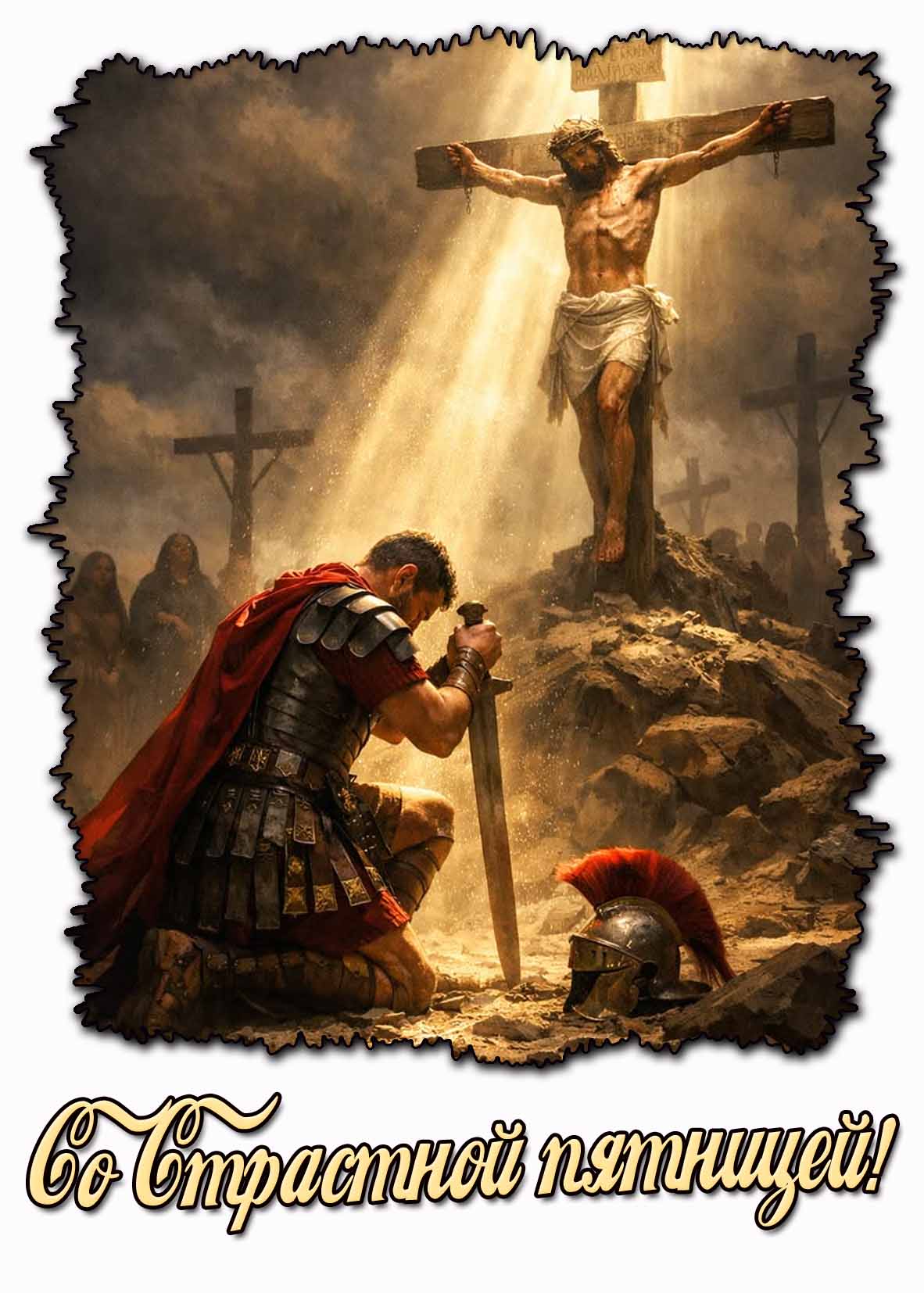 Открытка со Страстной пятницей