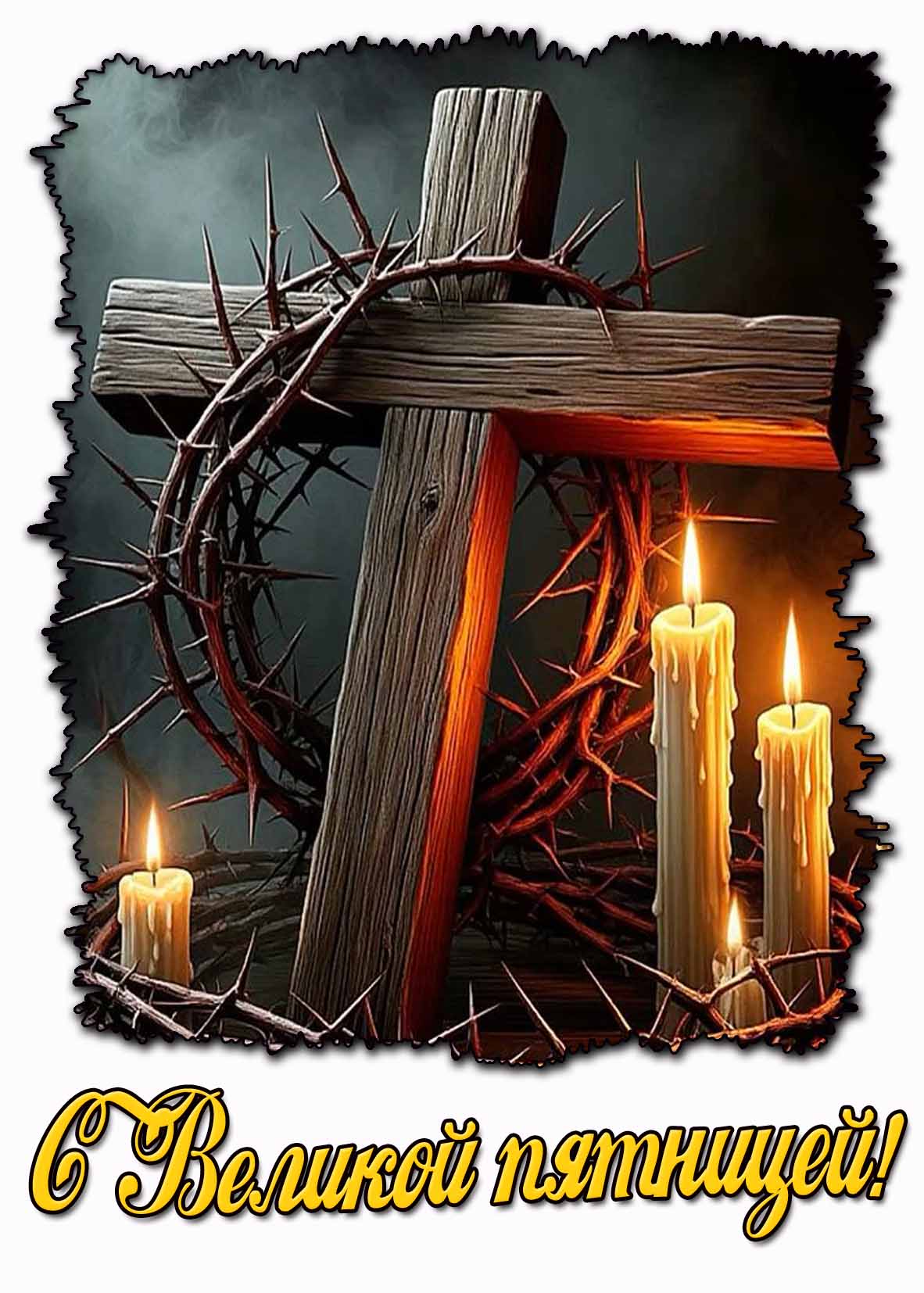 Картинка с Великой пятницей