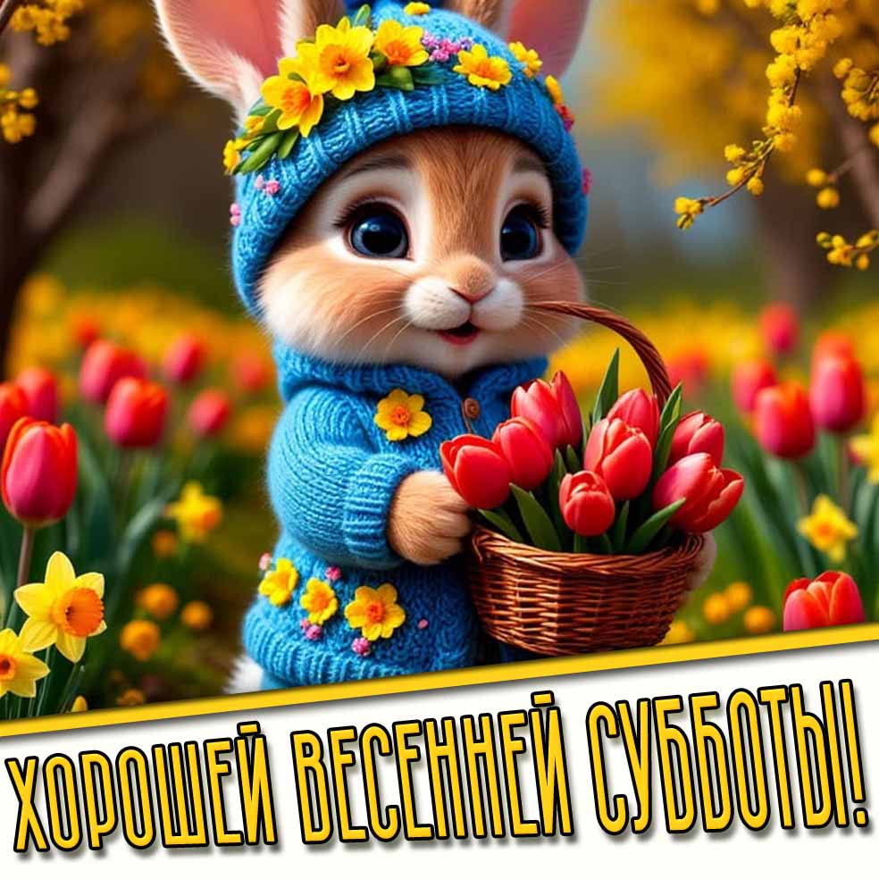 Картинка хорошей весенней субботы
