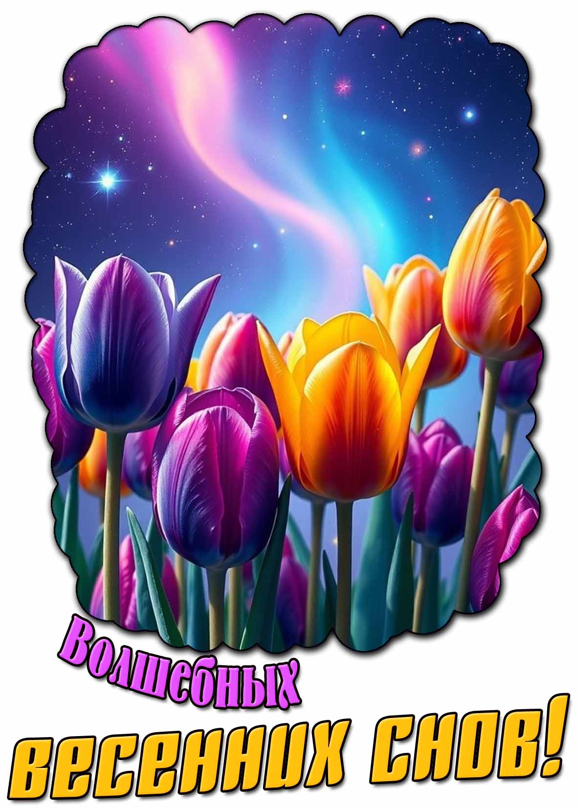 Картинка волшебных весенних снов