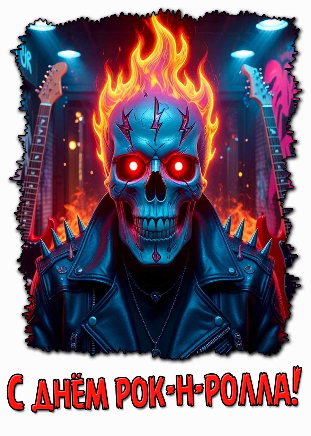 Крутая картинка с днём рок-н-ролла