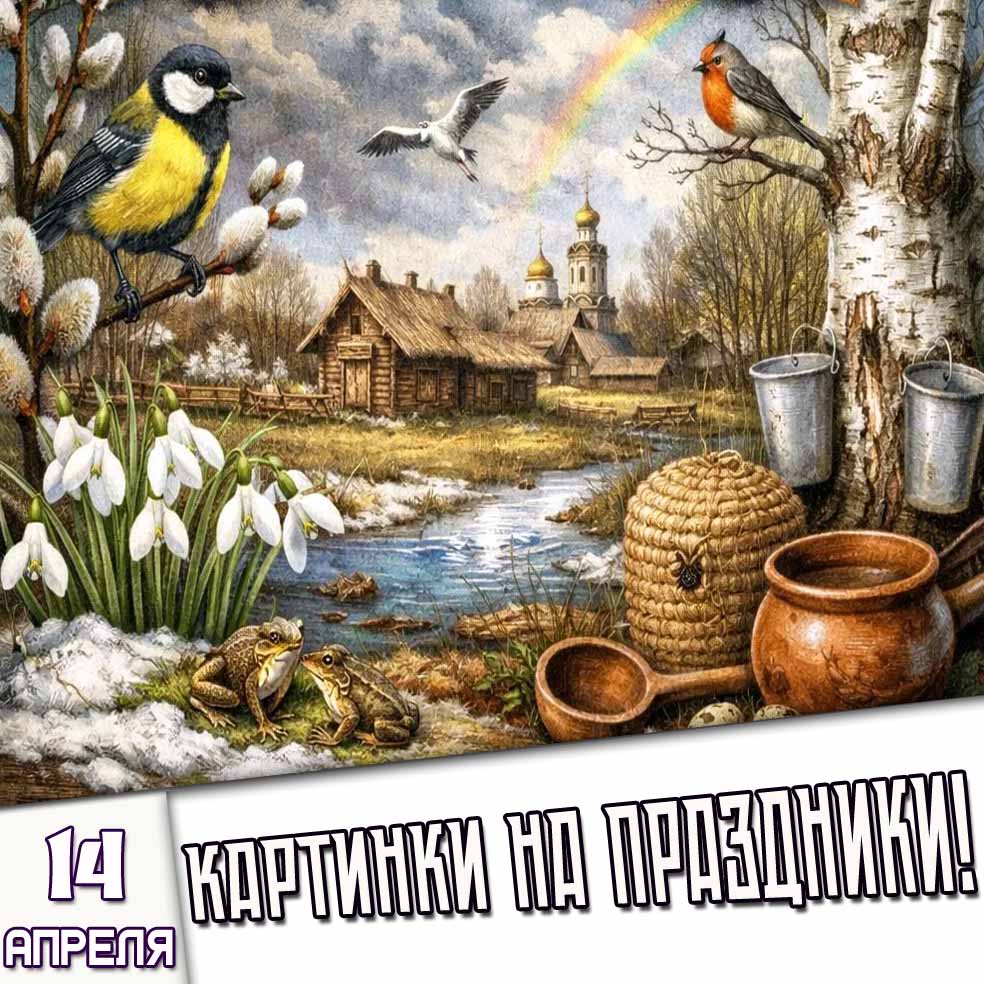 Картинки на праздники 14 апреля