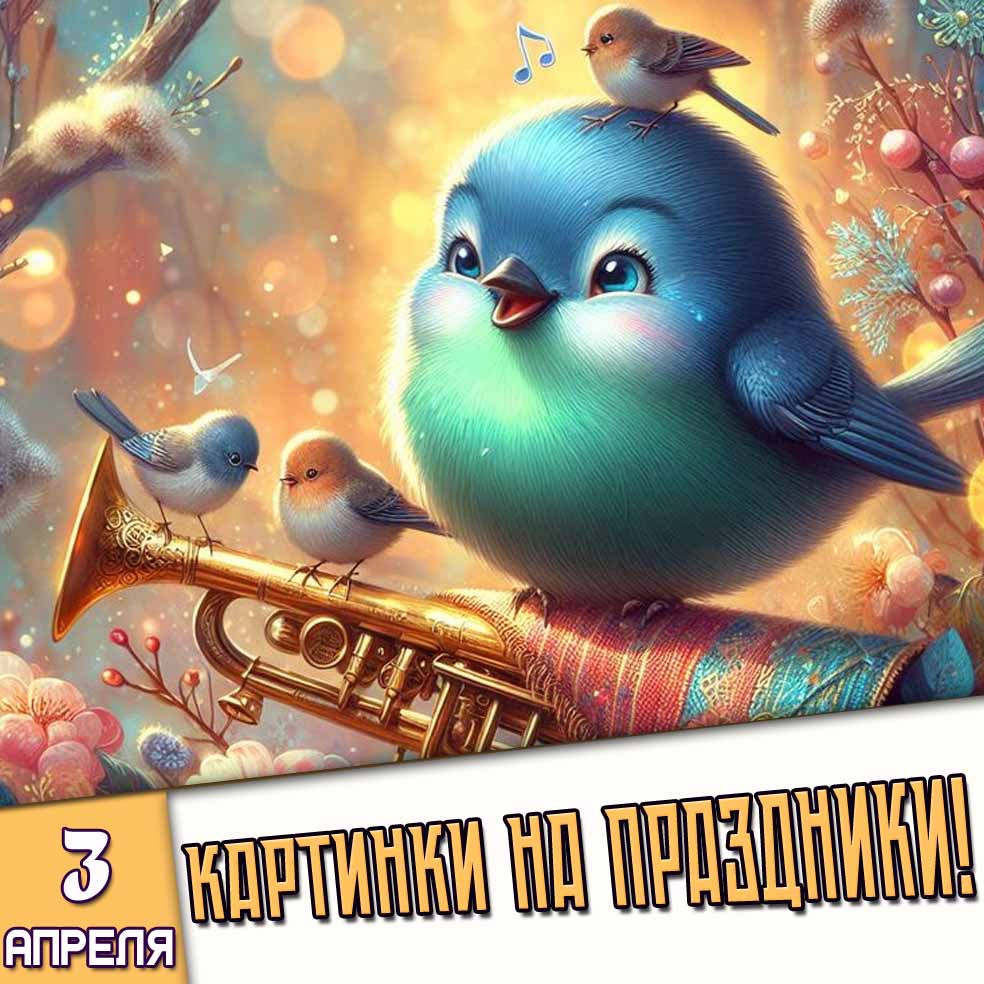 Картинки на праздники 3 апреля