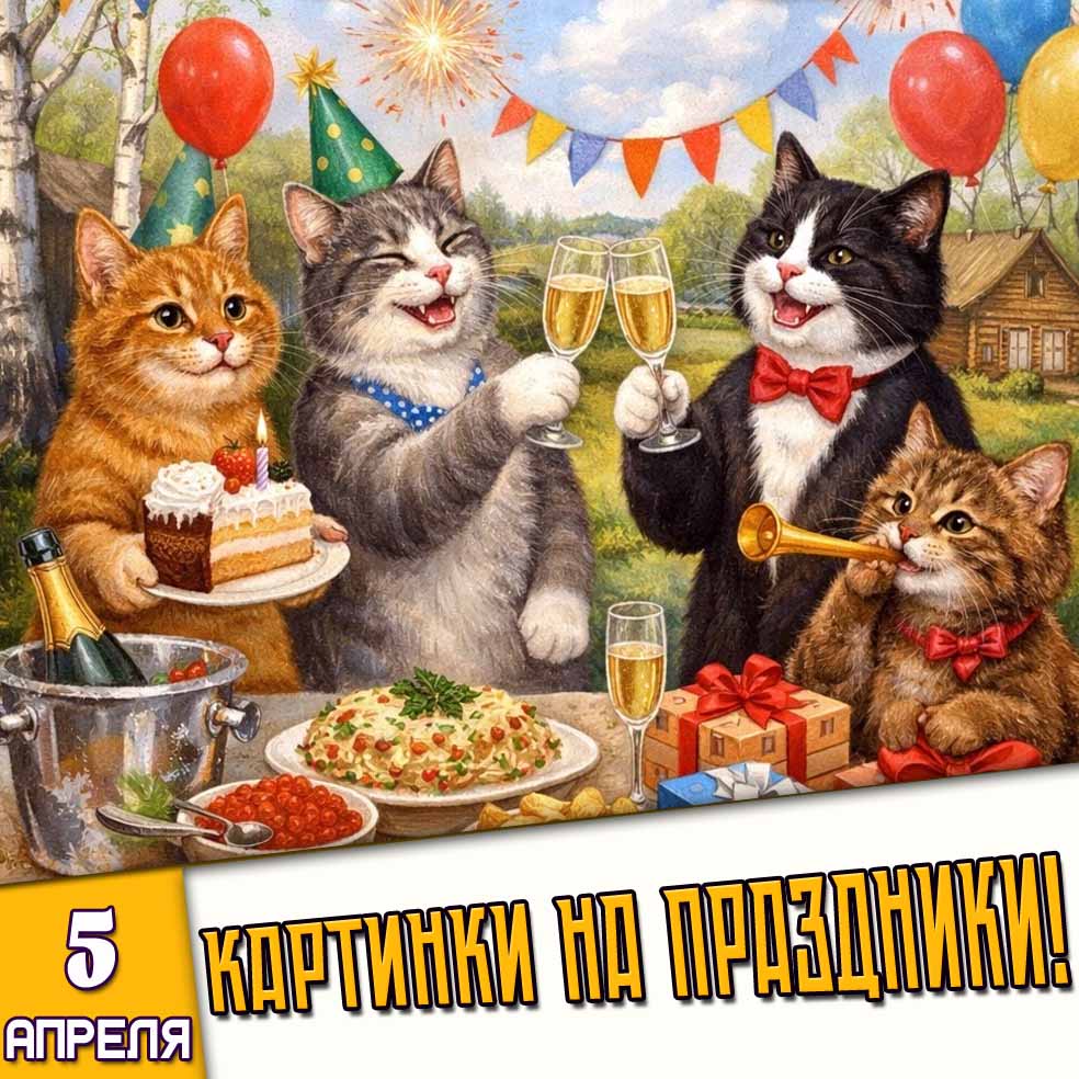 Картинки на праздники 5 апреля