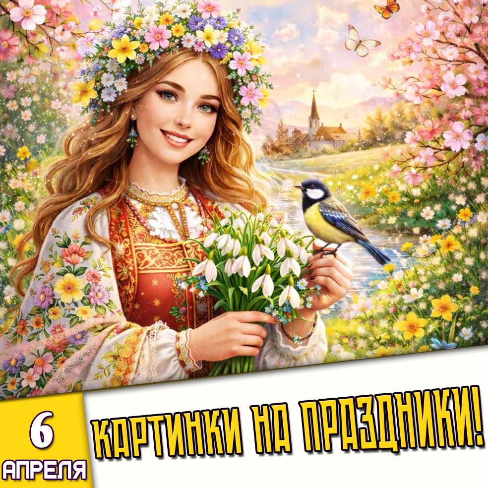 Картинки на праздники 6 апреля