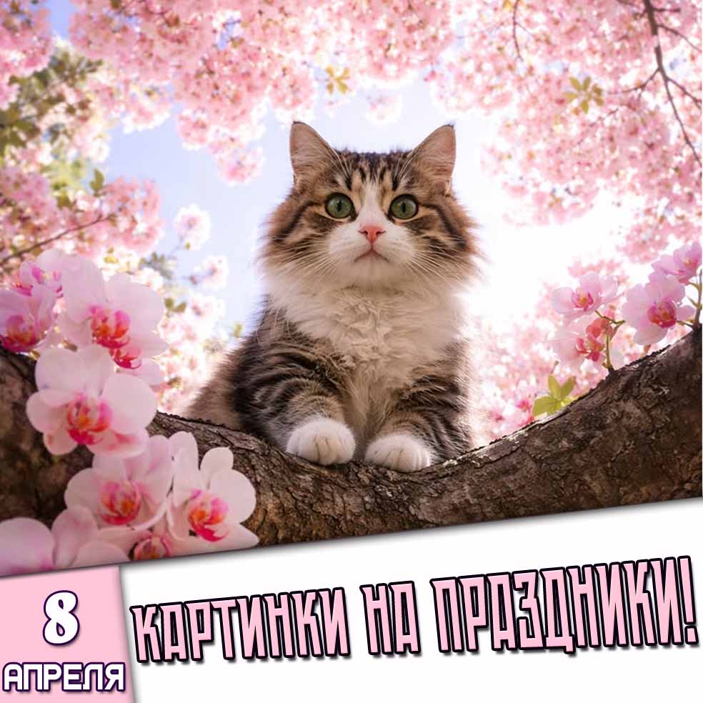 Картинки на праздники 8 апреля
