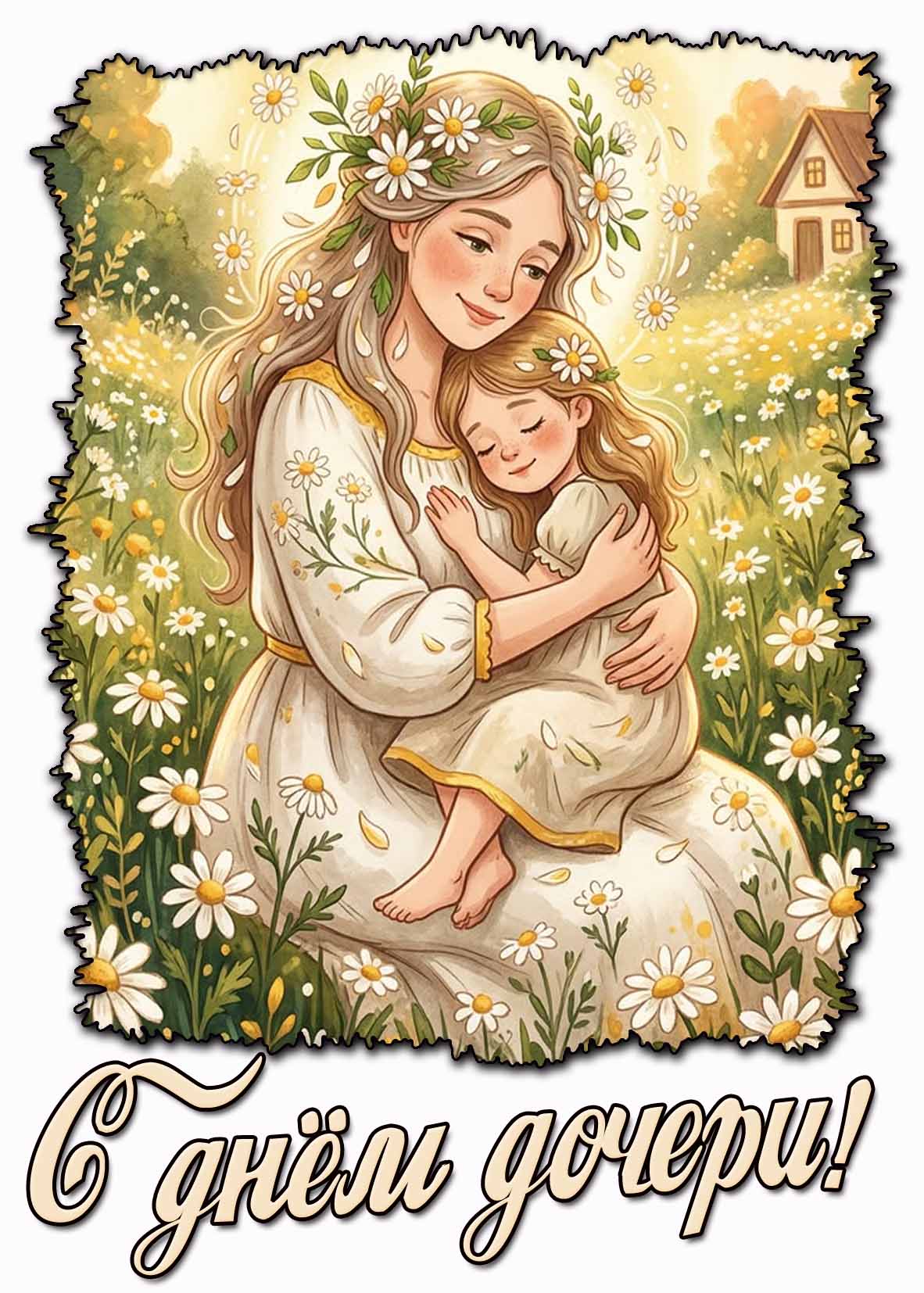 Красивая картинка с днём дочери