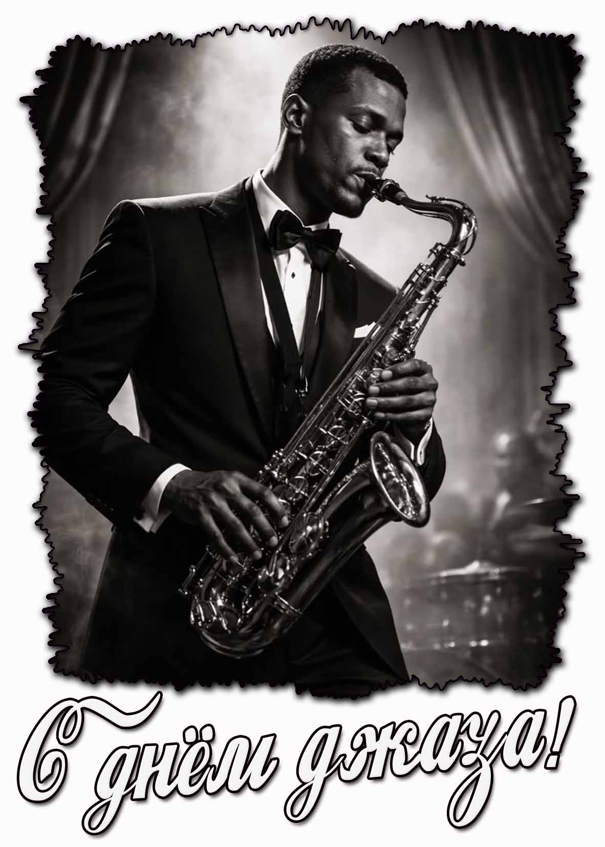 Картинка с днём джаза