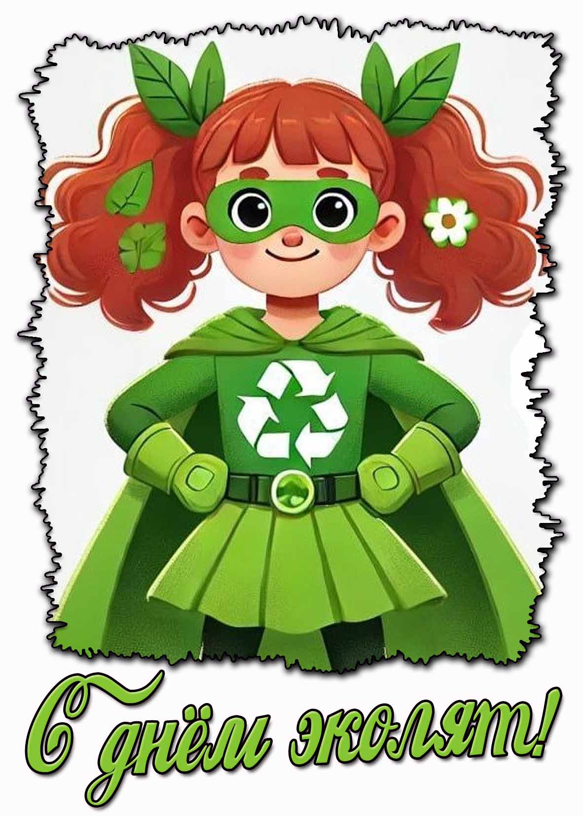 С днём эколят! - картинка для девочки
