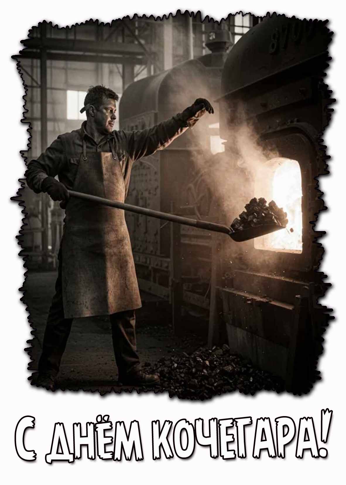 Картинка с днём кочегара