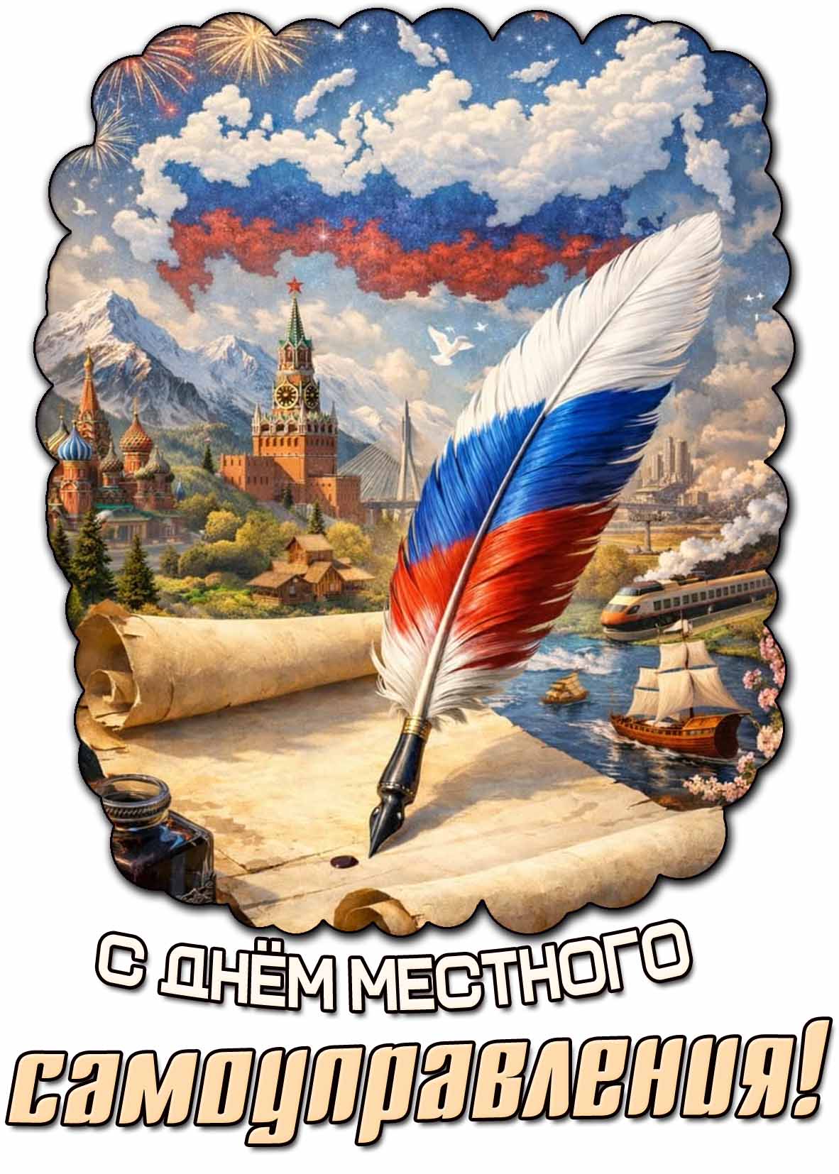 Красивая картинка с днём местного самоуправления