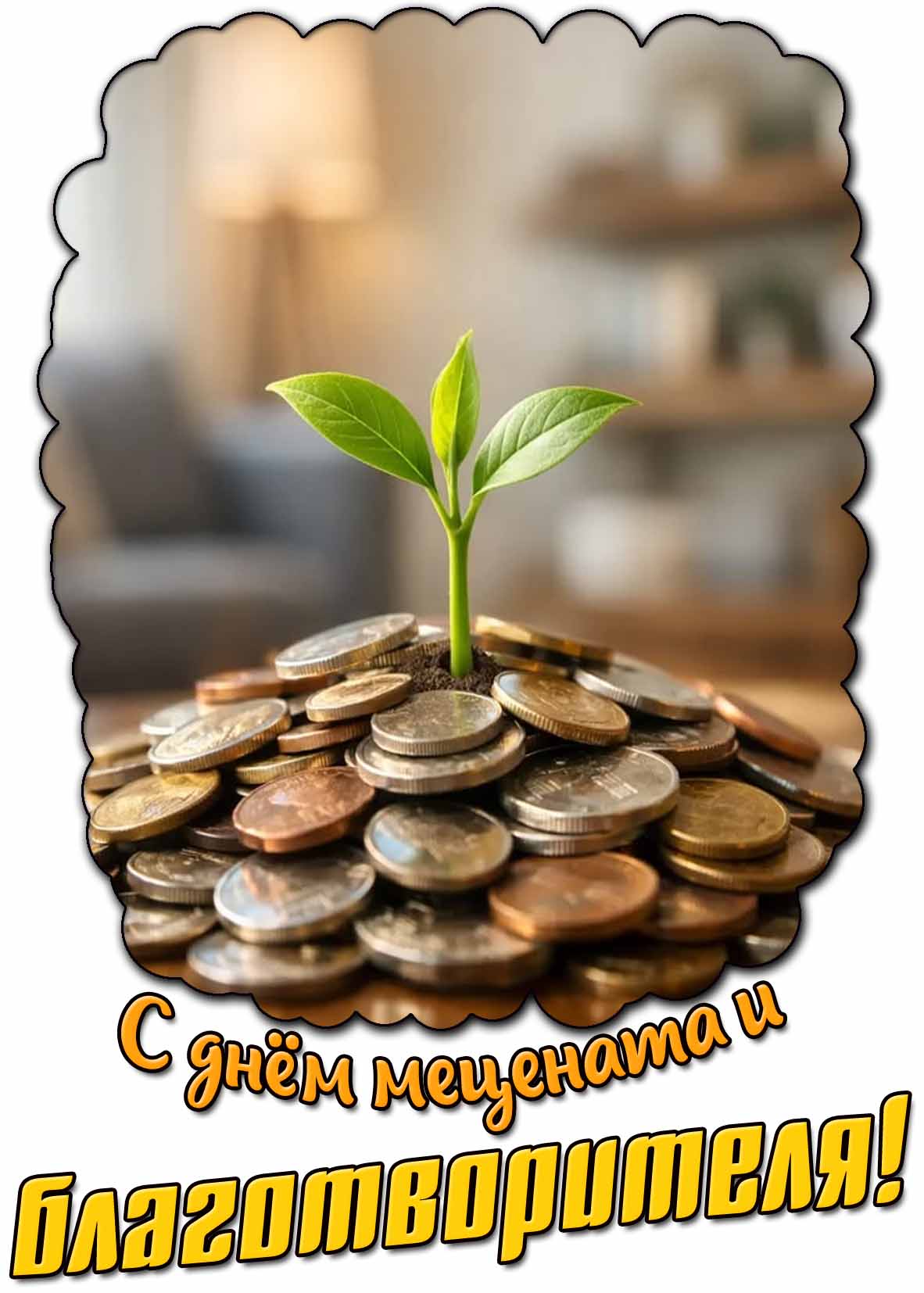 Картинка с днём мецената и благотворителя