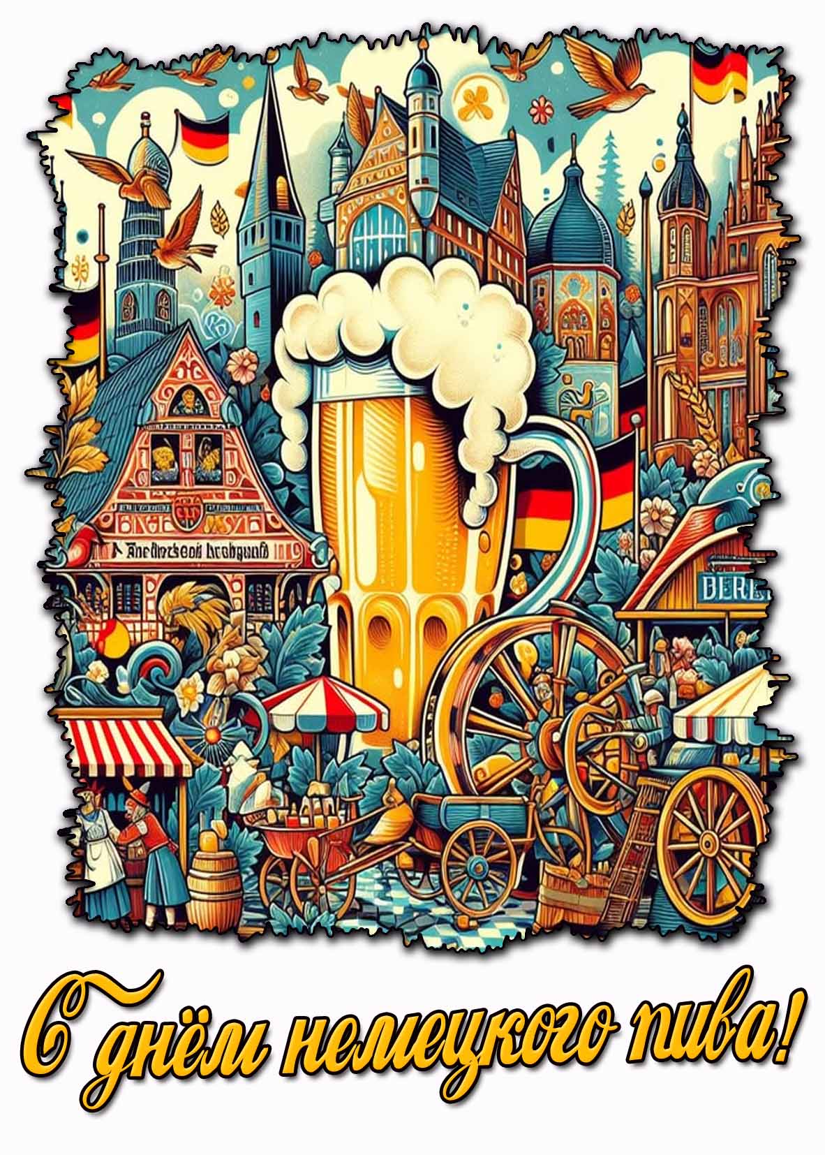 Картинка с днём немецкого пива