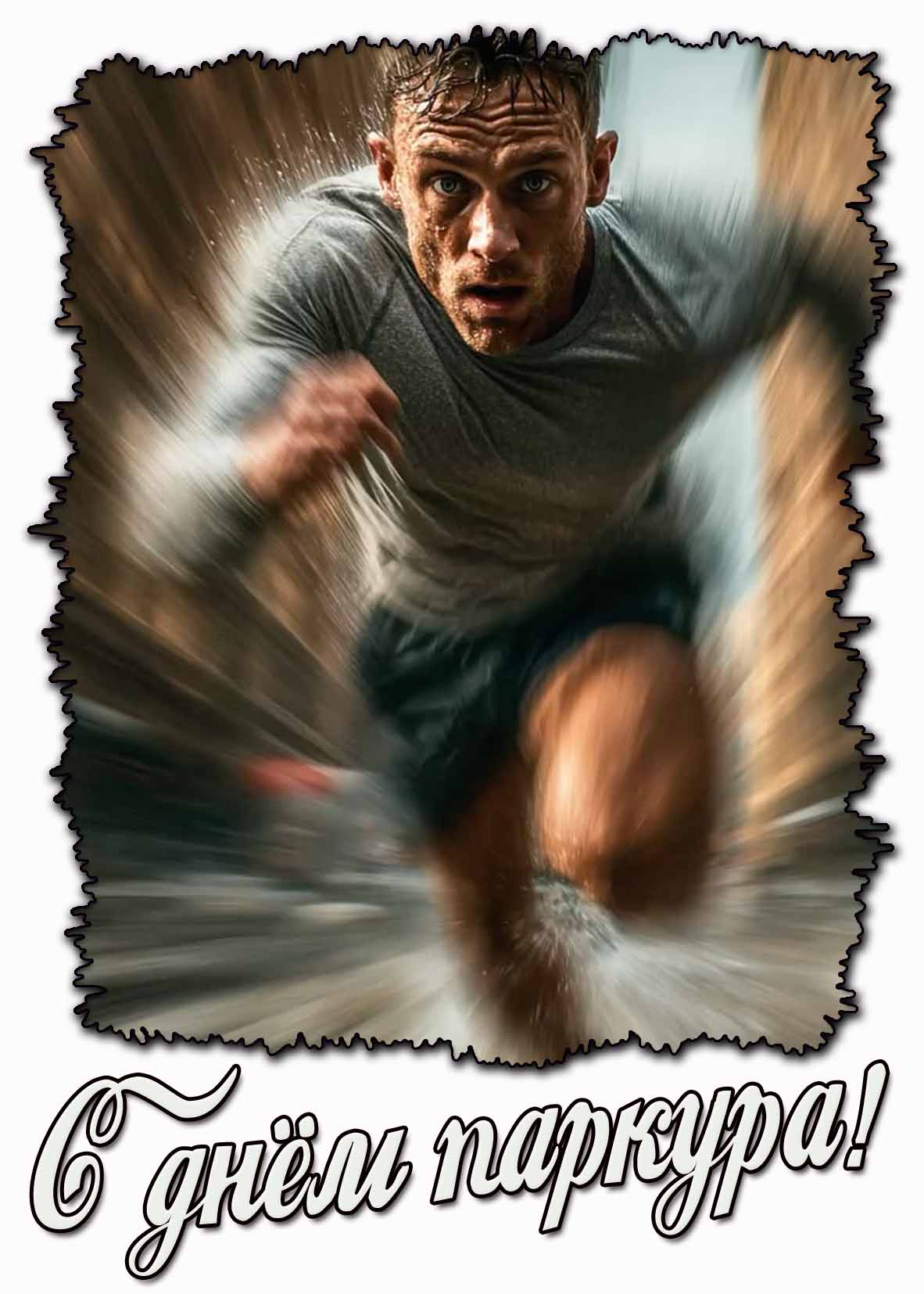 С днём паркура! - крутая открытка