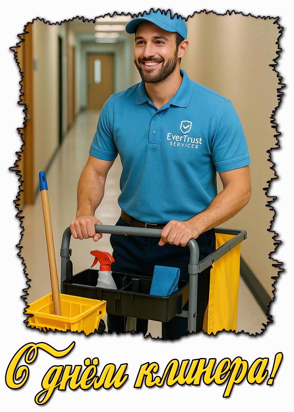 Картинка с днём клинера