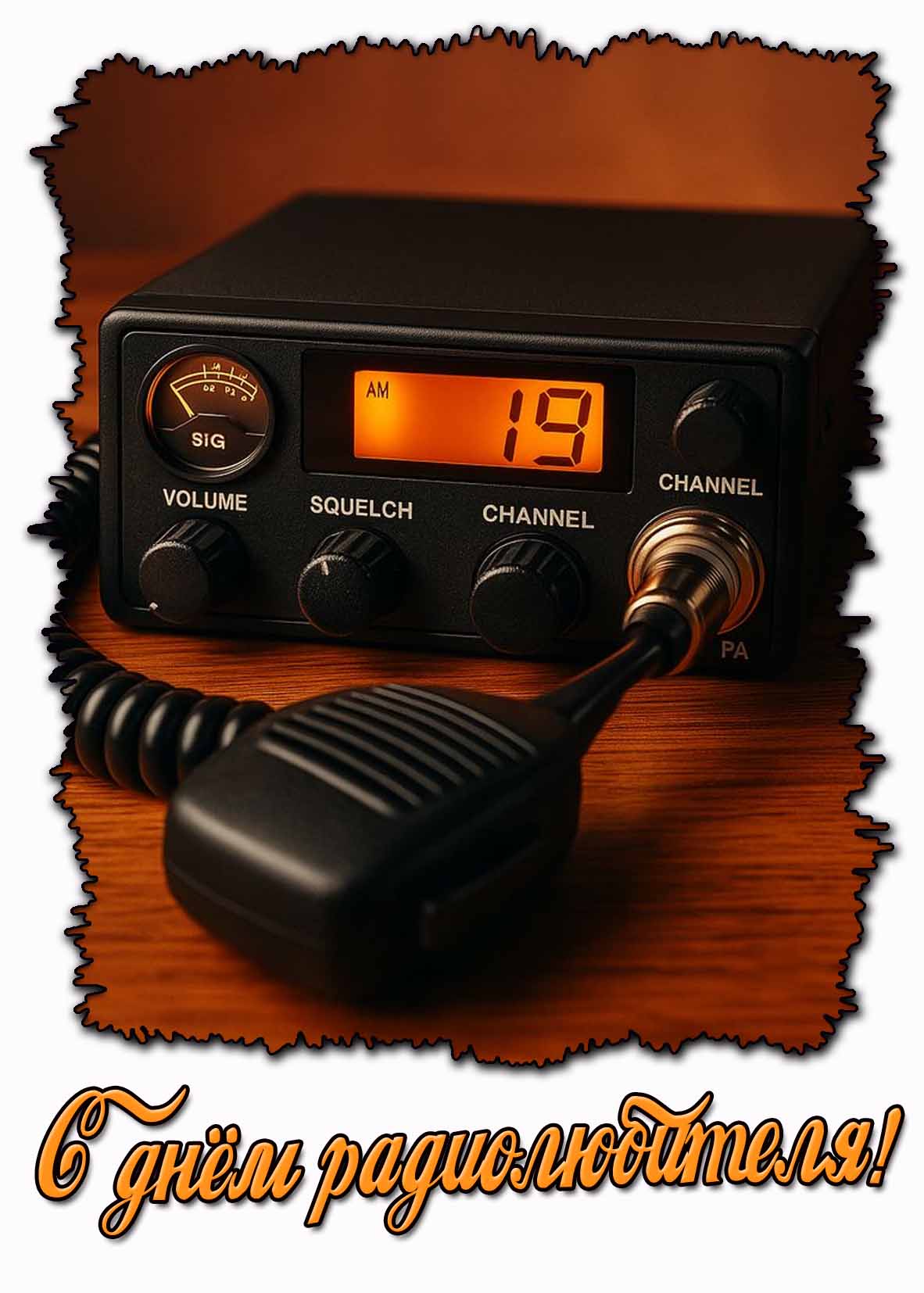 Картинка с днём радиолюбителя