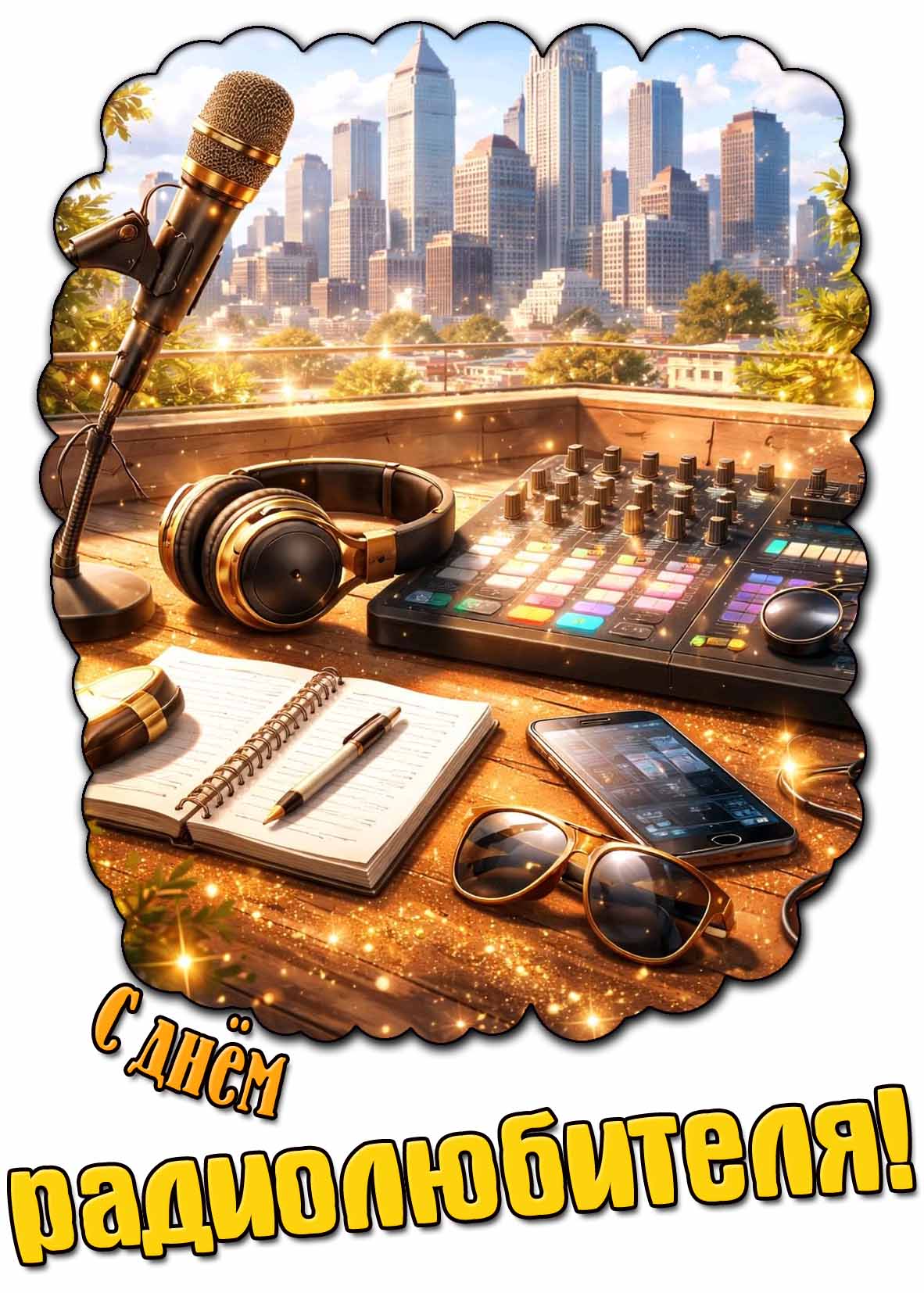 Красивая картинка с днём радиолюбителя