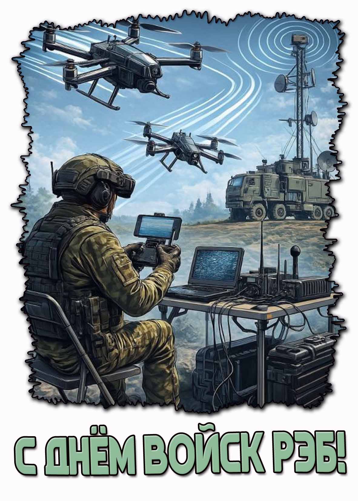 Картинка с днём войск РЭБ
